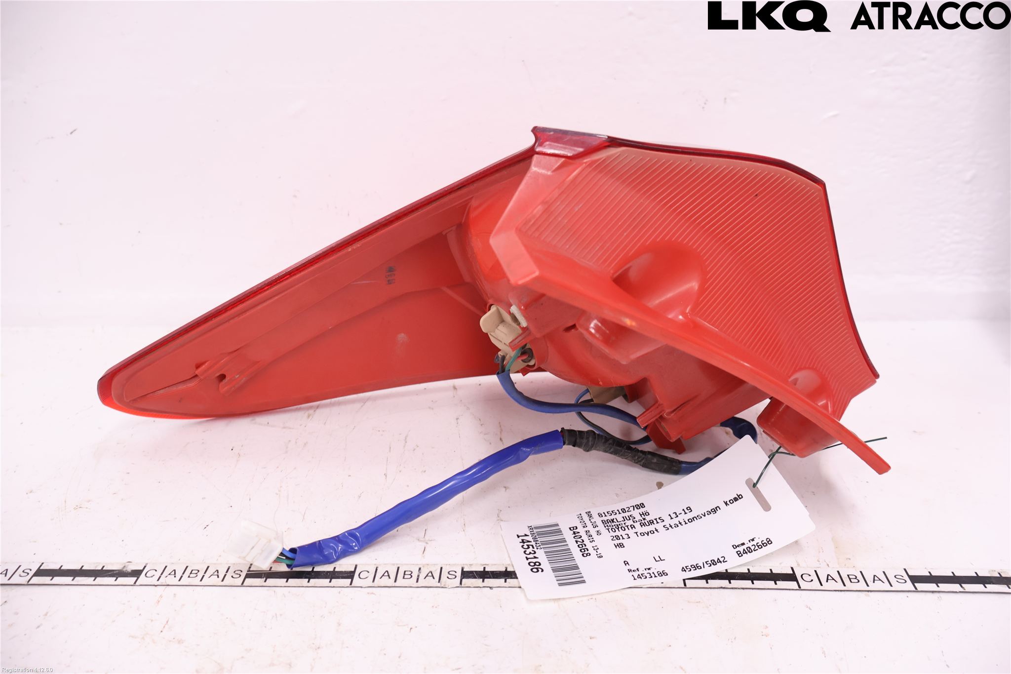 Toyota AURIS 13-19 Bakljus Höger