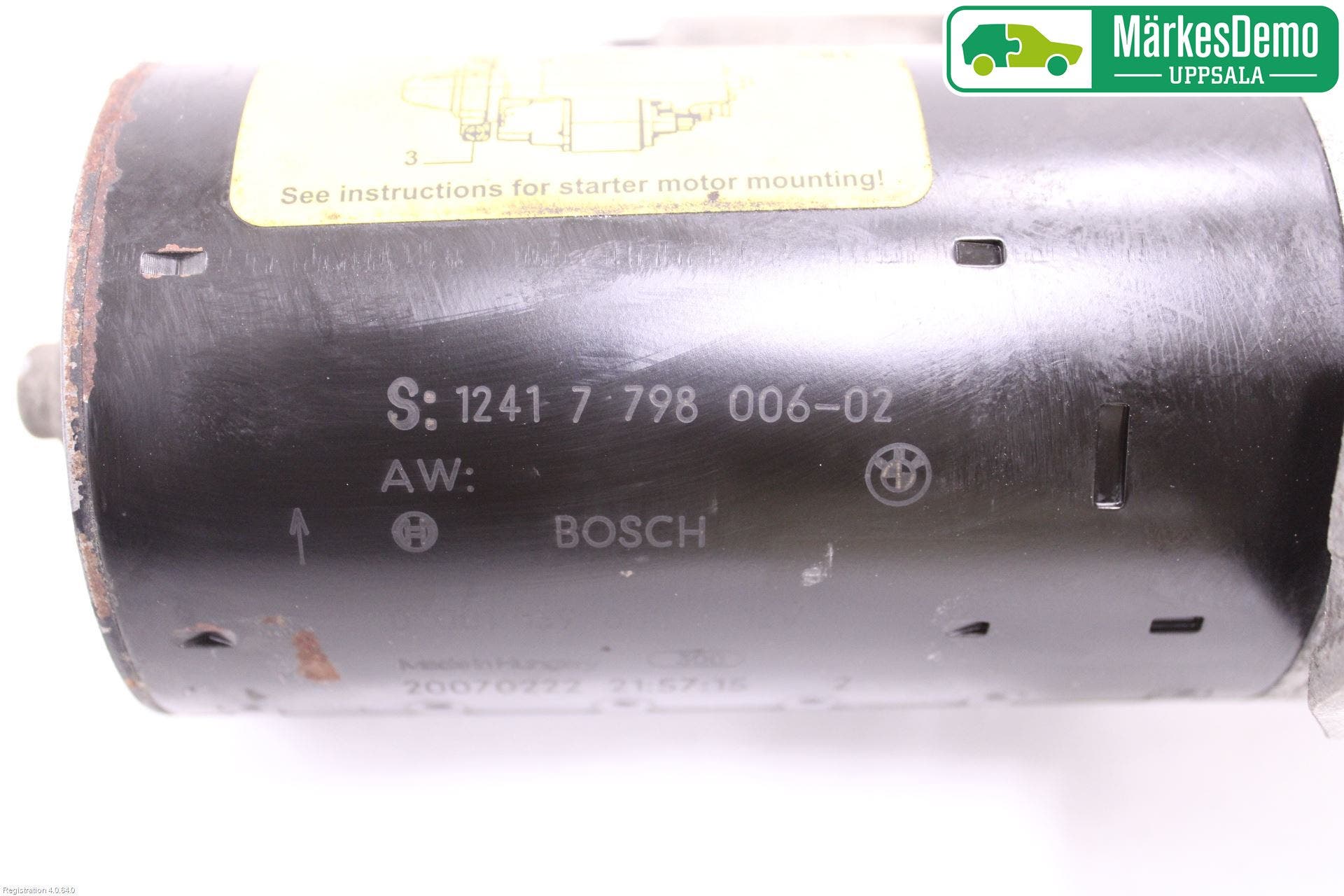 BMW 1 E87/81 5D/3D 03-11 Startmotor Diesel