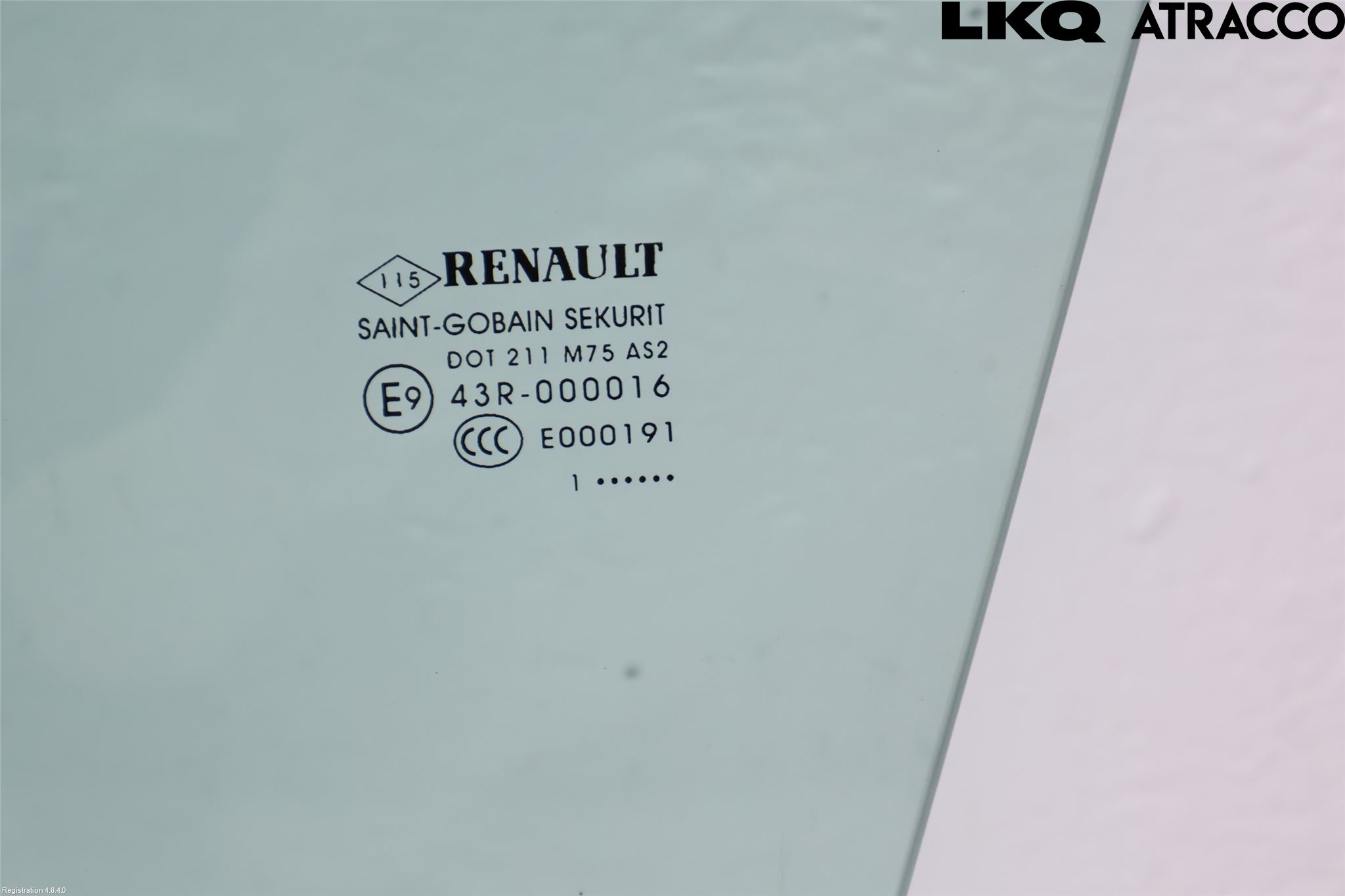 Renault MEGANE IV 16-23 Dörruta Fram Vänster