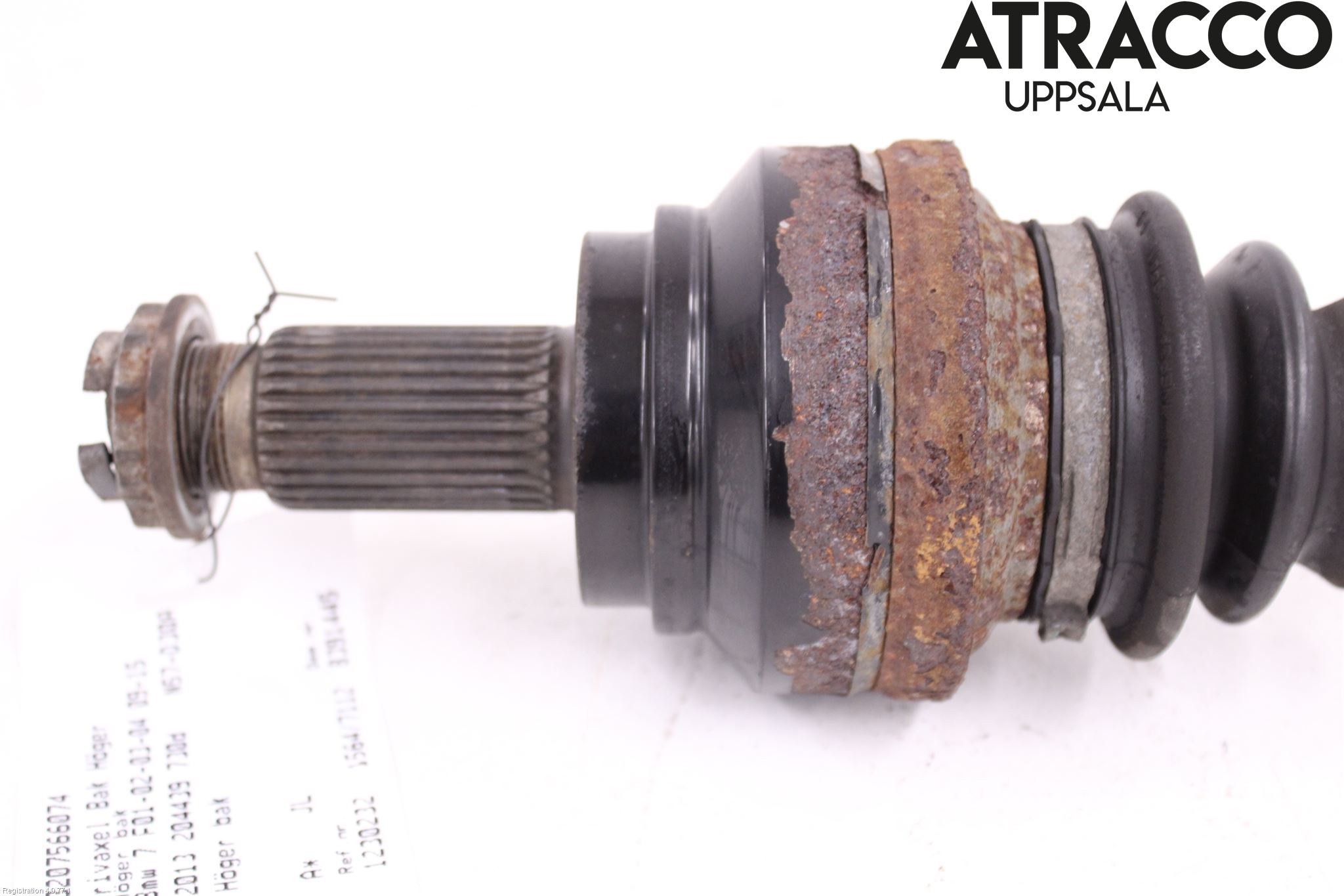 BMW 7 F01/02/03/04 09-15 Drivaxel Bak Höger