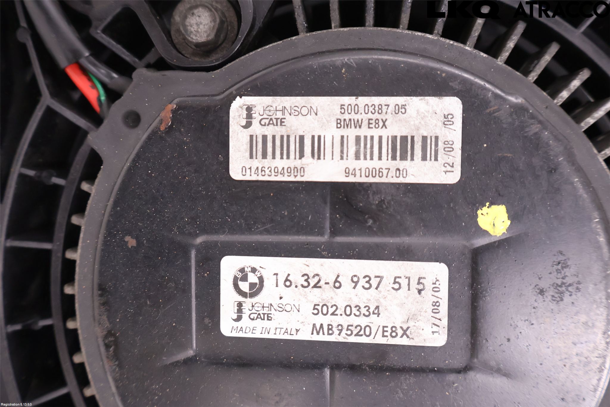 BMW 3 E90/91 SED/TOU 05-12 Kylfläkt El