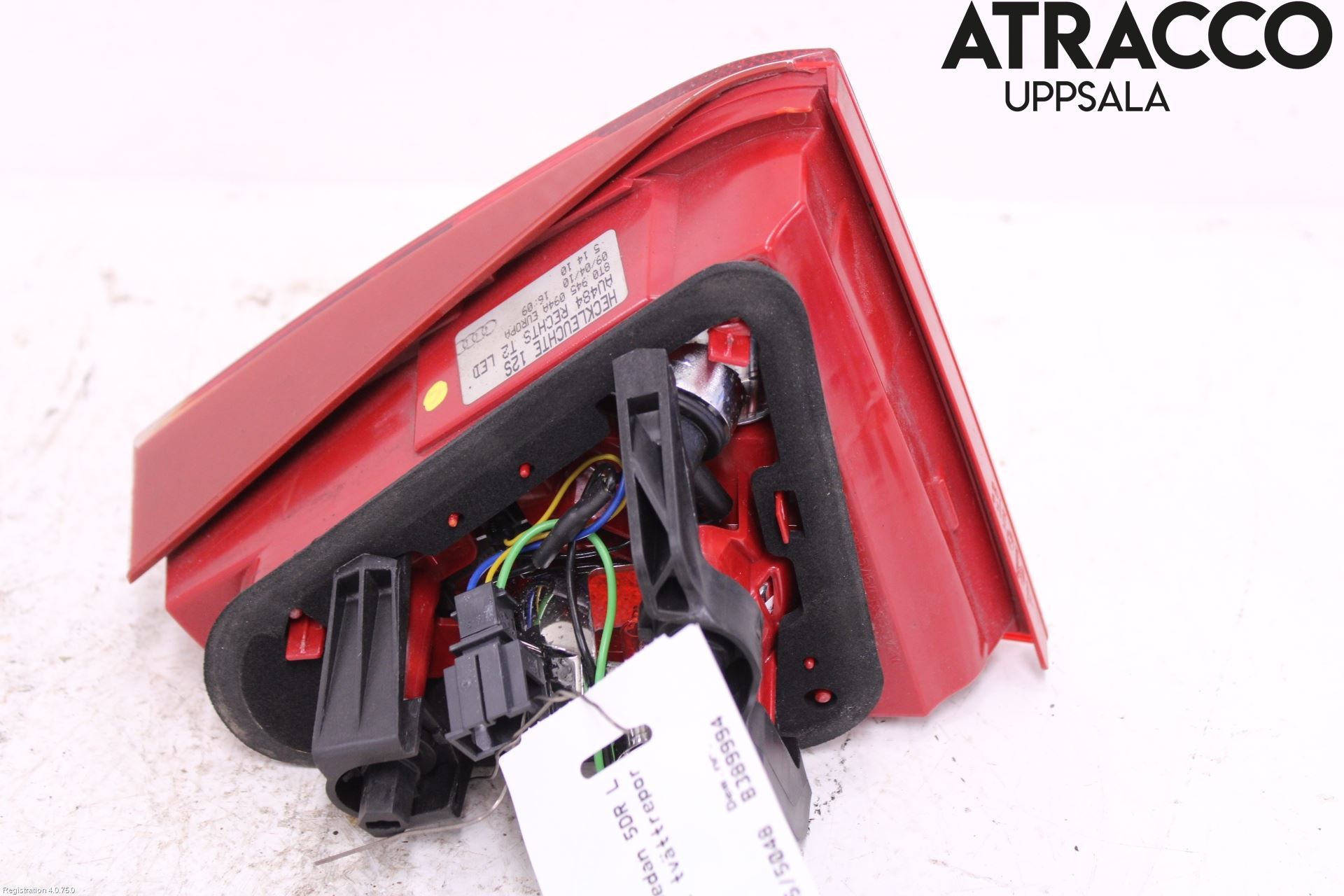 Audi A5 07-16 Bakljus Lucka Hö