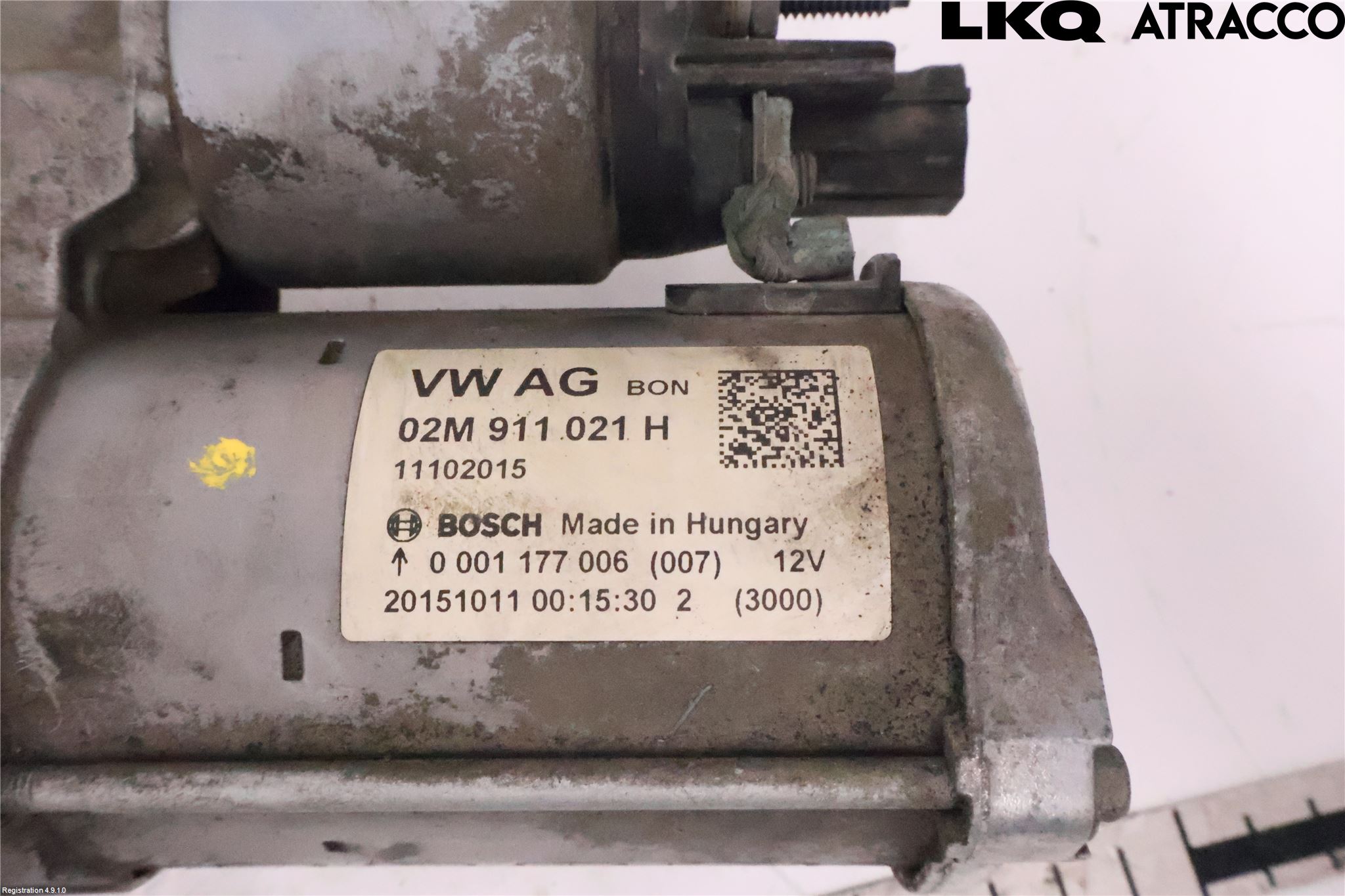 Volkswagen VW UP! / E-UP! Startmotor