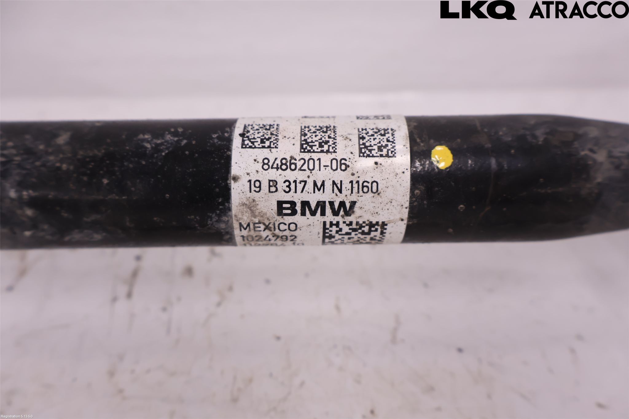 BMW X5 G05 18- Drivaxel Fram Vänster