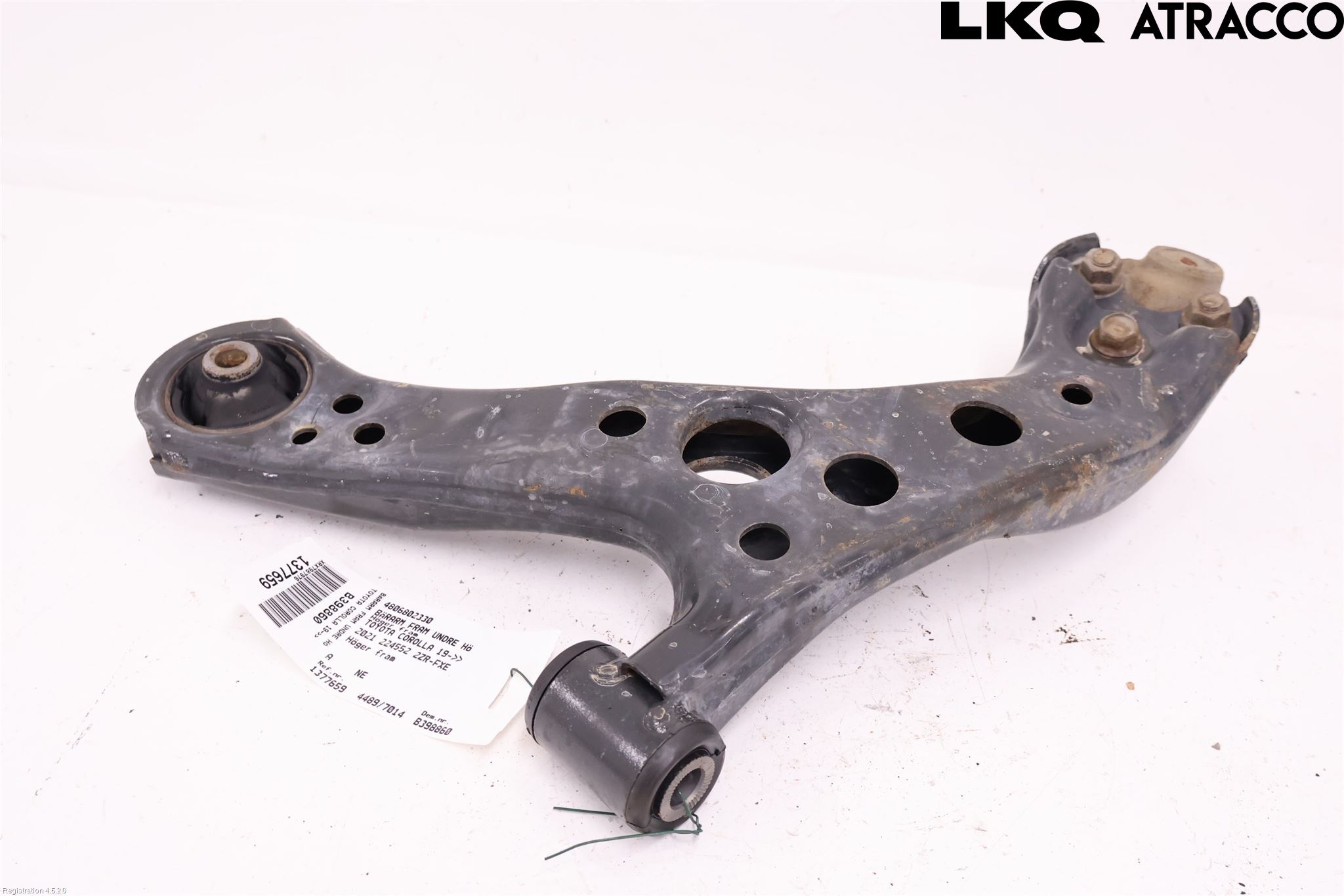 Toyota COROLLA 19- Bärarm Fram Undre Hö