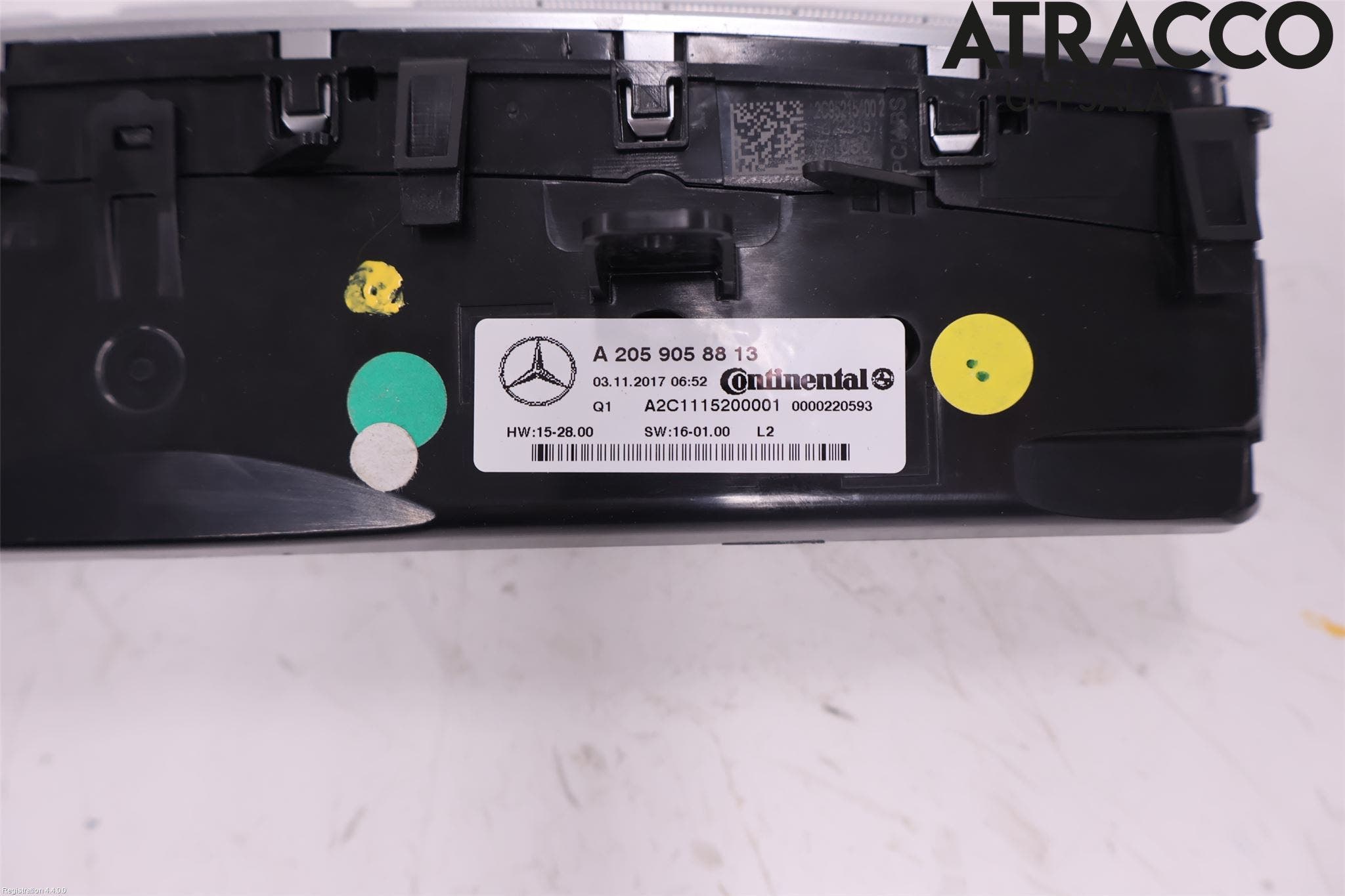 Mercedes-Benz MB C-KLASS (W205) 14-21 Ac Styrenhet Ac Manöveren