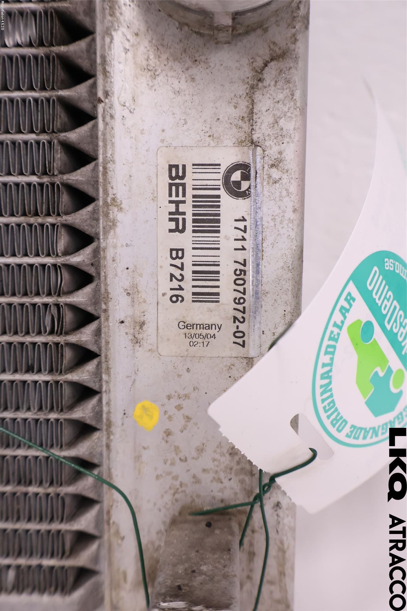 BMW 5 E60/61 Sed/Tou 02-10 Kylare Aut