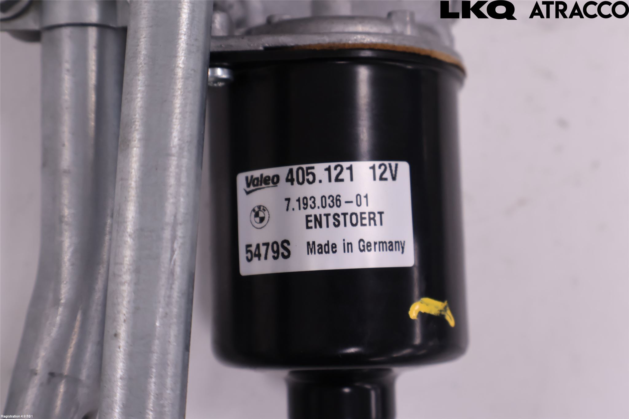 BMW 1 E87/81 5D/3D 03-11 Torkarmekanism Vindruta