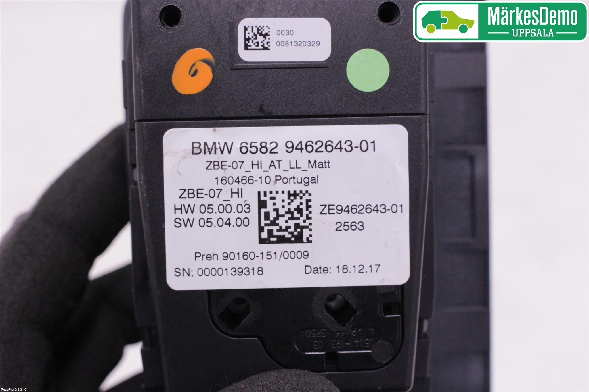BMW 3 G20/G21/G80/G81 19- Strömställare Multifunktion