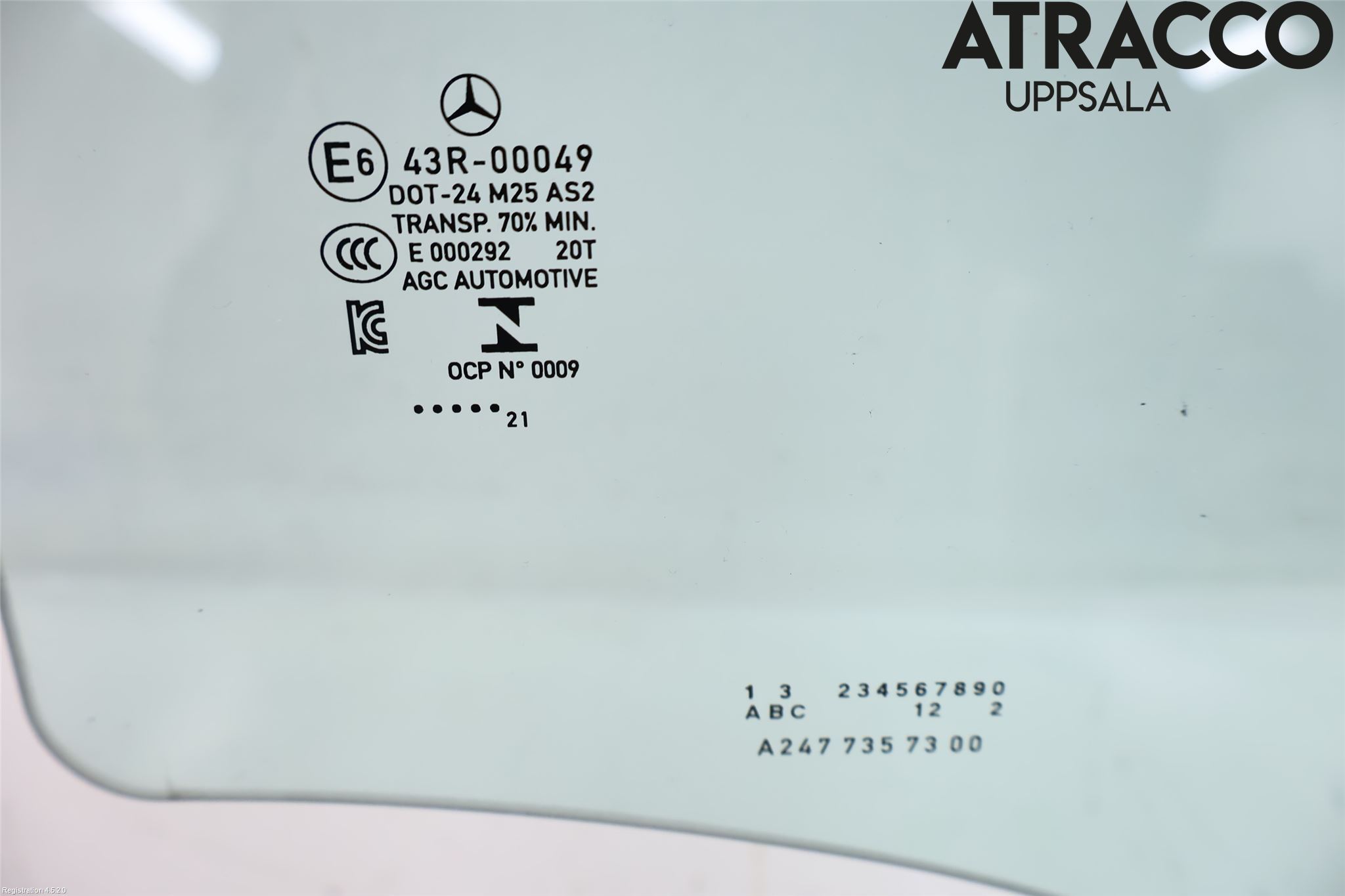Mercedes-Benz MB EQA (H243) 21- Dörruta Bak Vänster