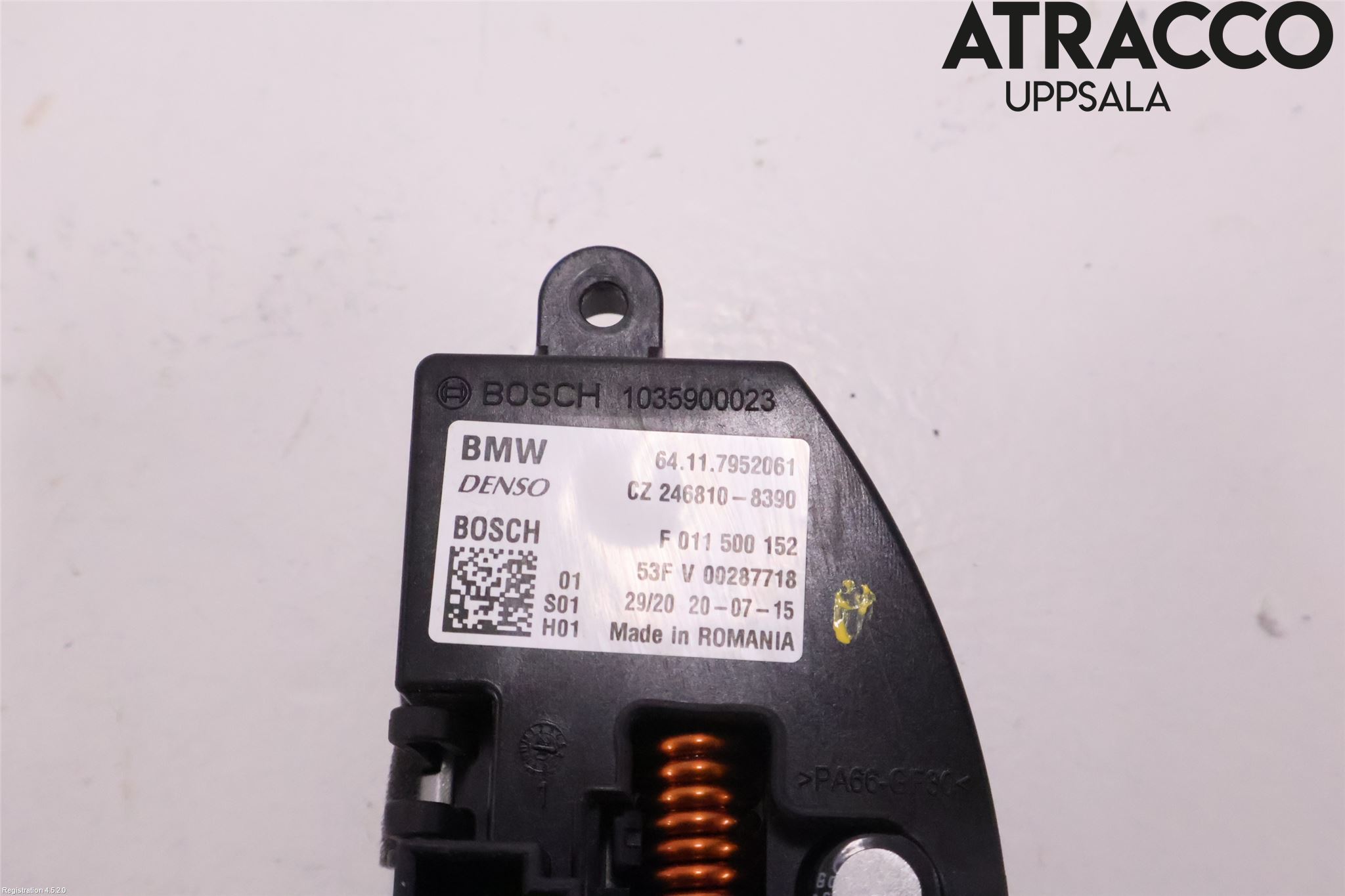 BMW 1 F40 19- Värmefläktsmotstånd