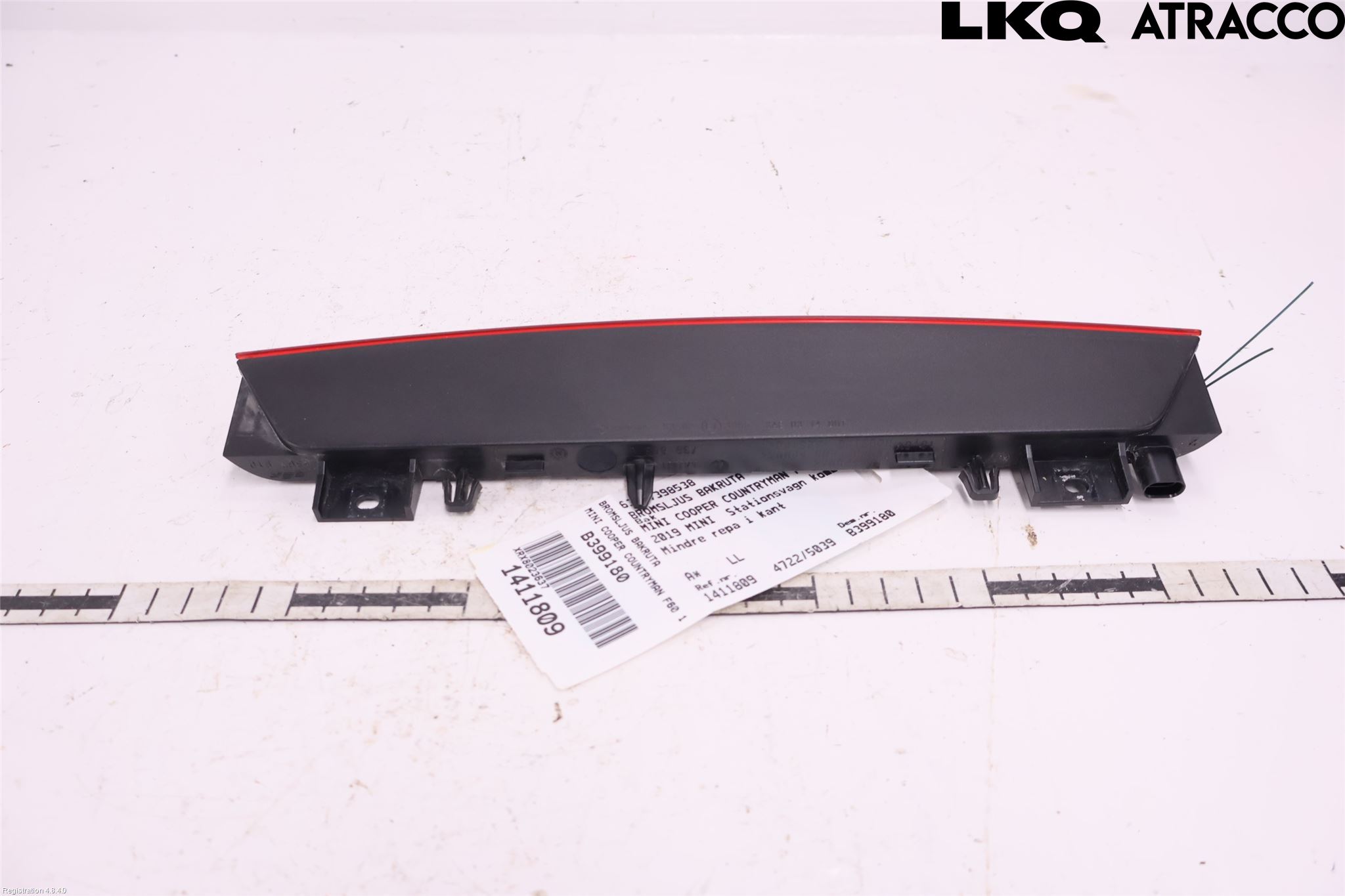 Mini COUNTRYMAN F60 17-23 Bromsljus Bakruta