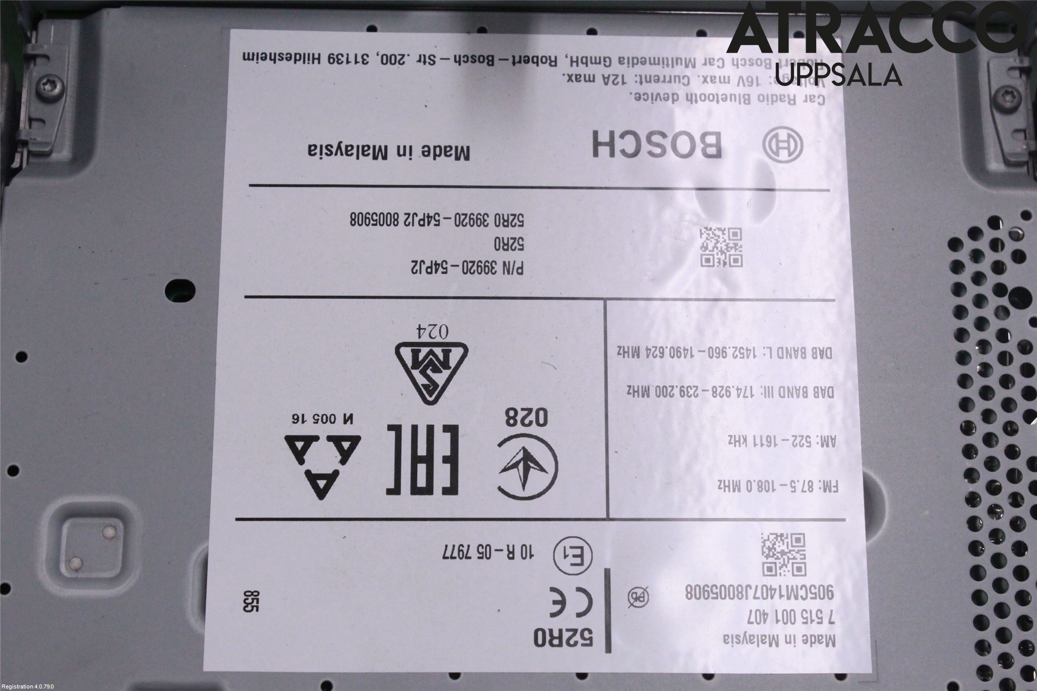 Suzuki VITARA 15- Cd Radio - Multimediapanel