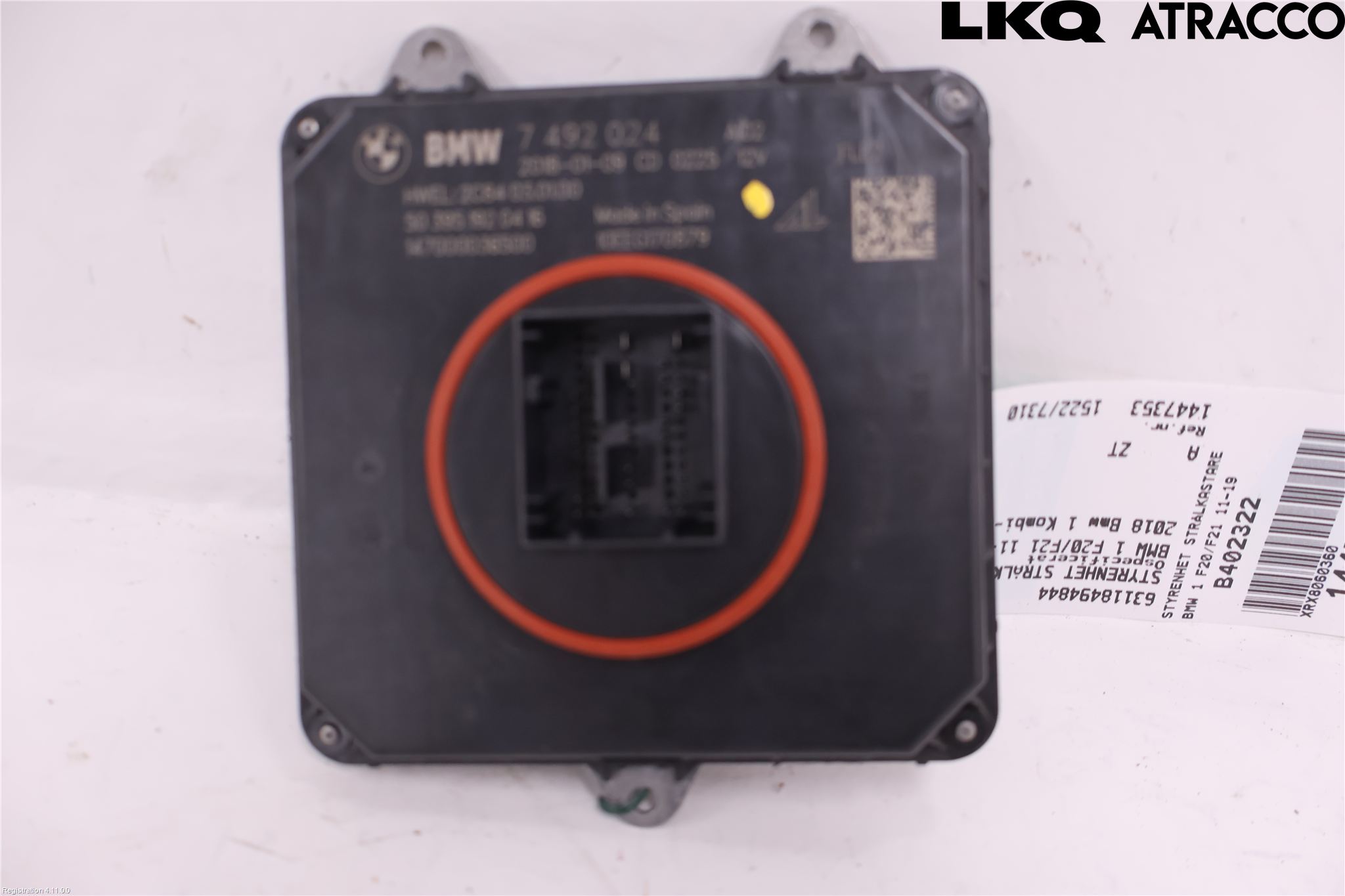 BMW 1 F20/F21 11-19 Styrenhet Strålkastare