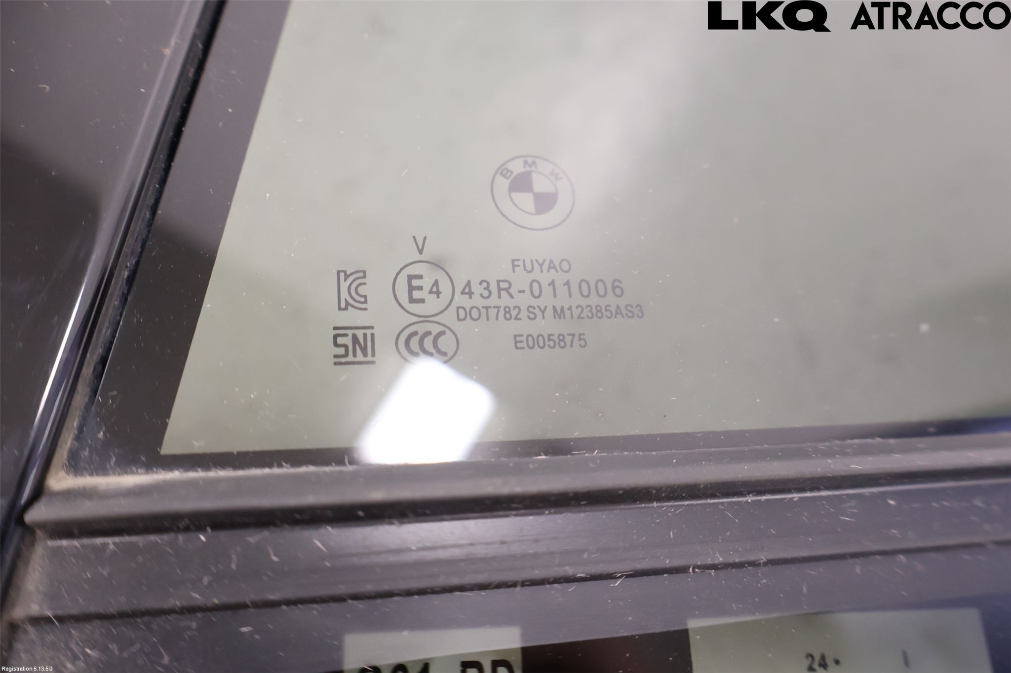 BMW 5/i5 G60/G61 24- Dörruta Bak Lilla Vä