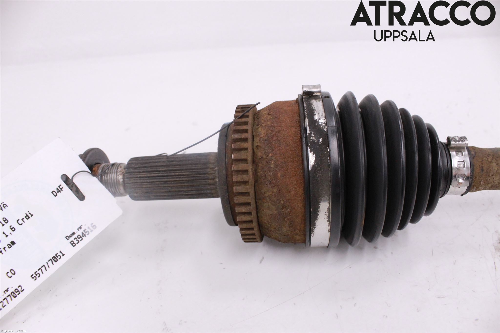 Kia CEED 12-18 Drivaxel Fram Vänster