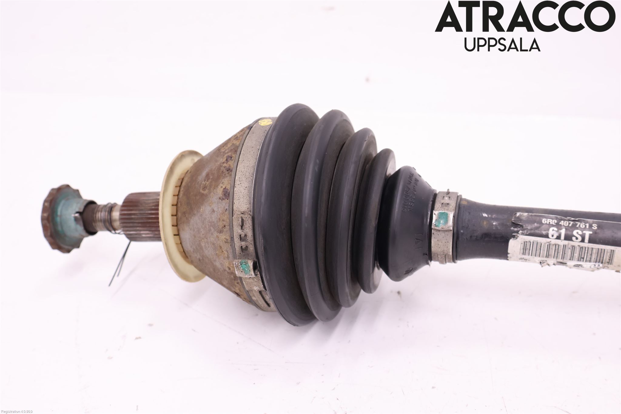 Volkswagen VW POLO 10-17 Drivaxel Fram Vänster