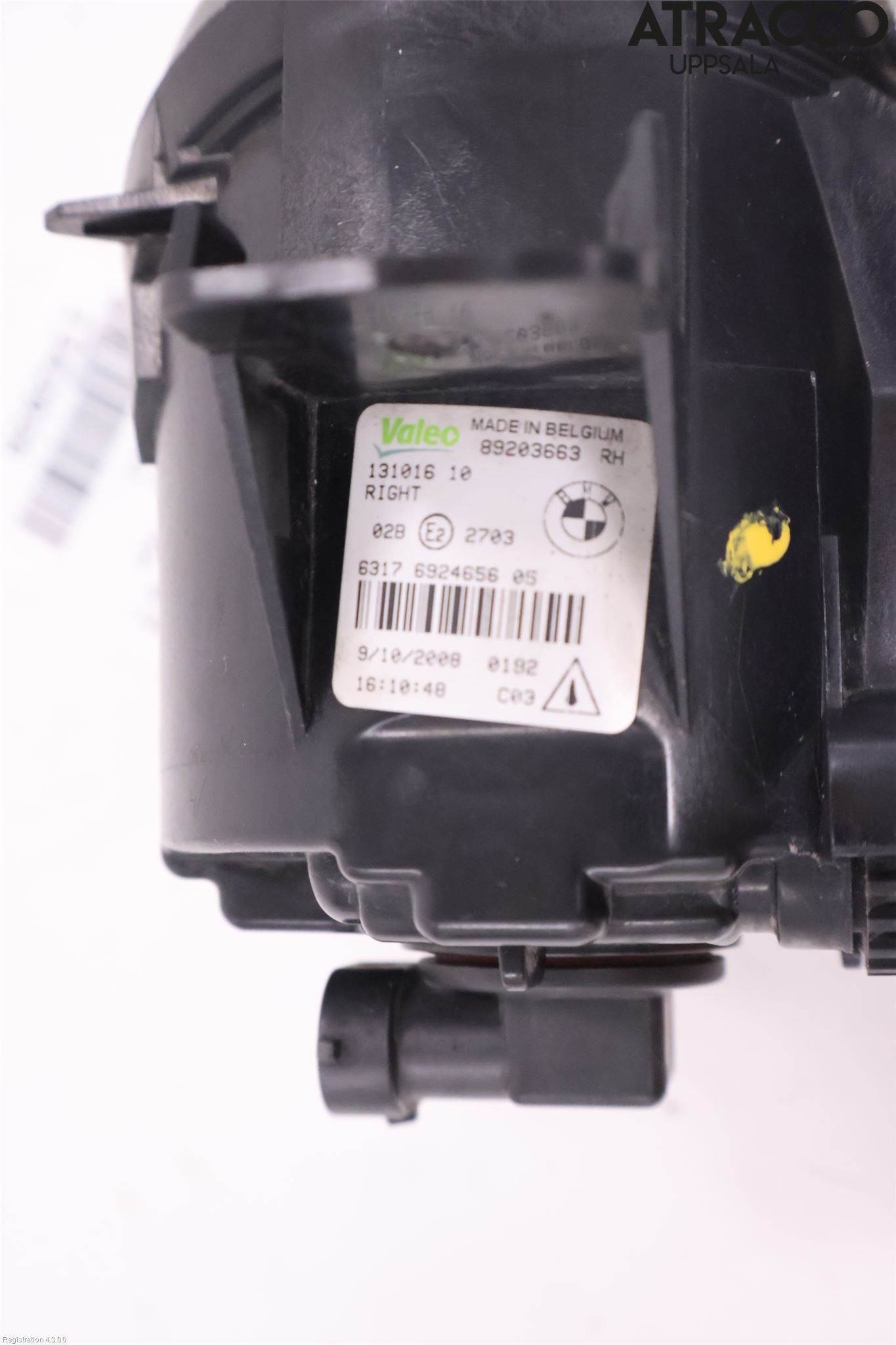 BMW X3 E83     03-10 Dimljus-Varselljus Fram