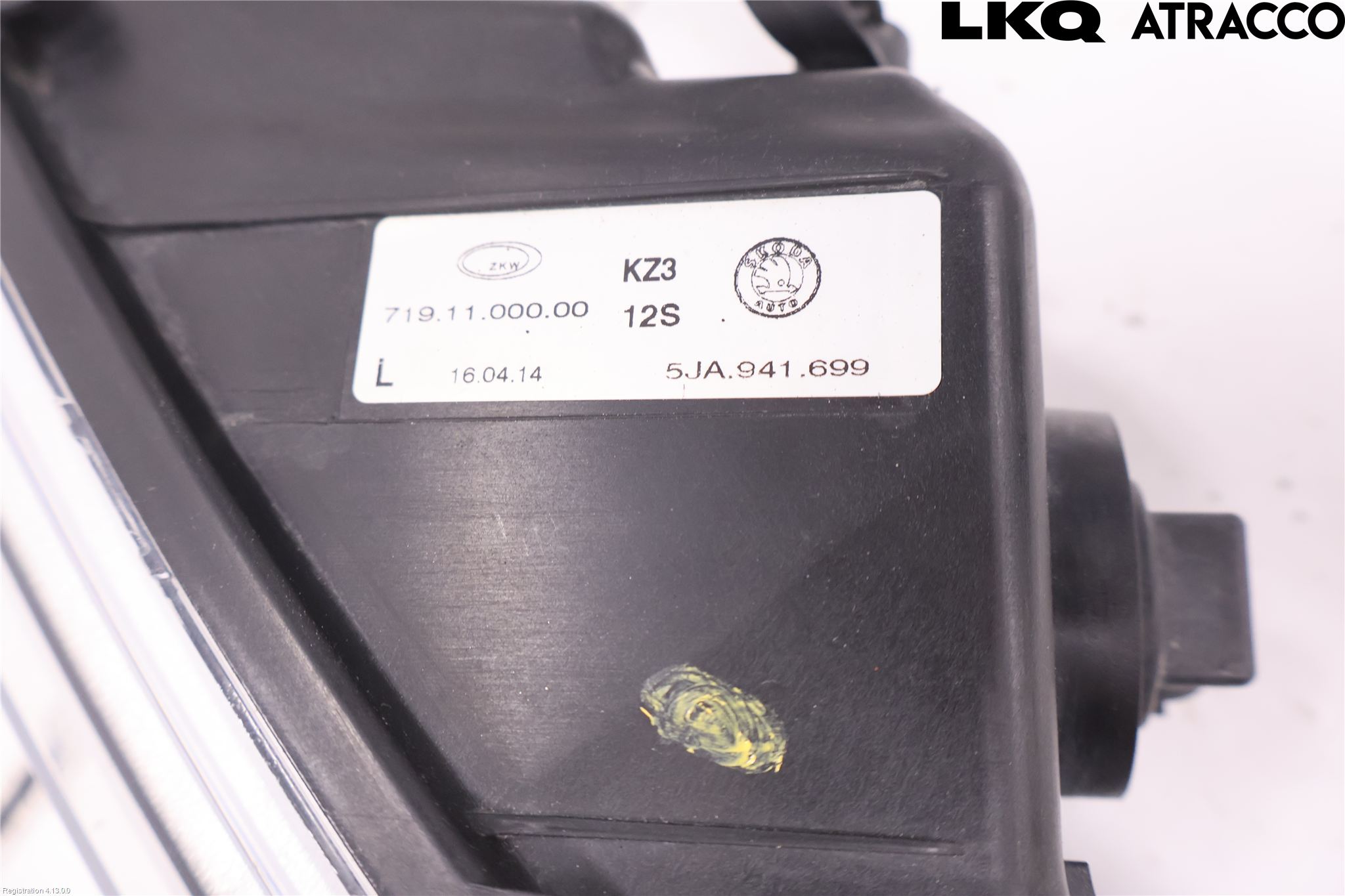 Skoda RAPID Dimljus-Varselljus Fram