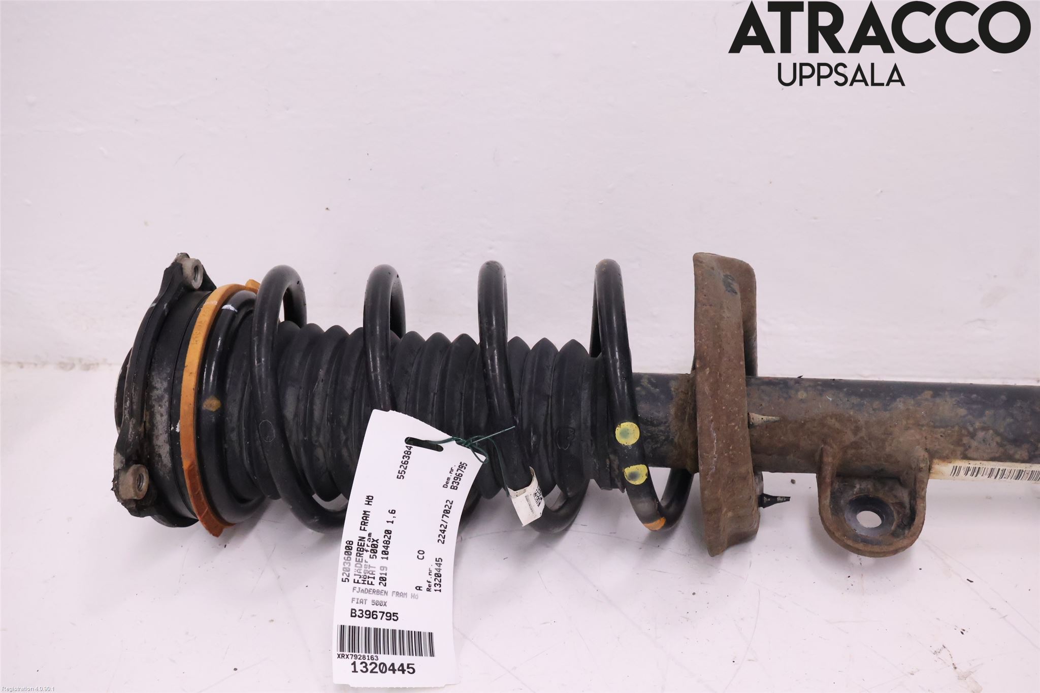 Fiat 500X 15- Fjäderben Fram Höger