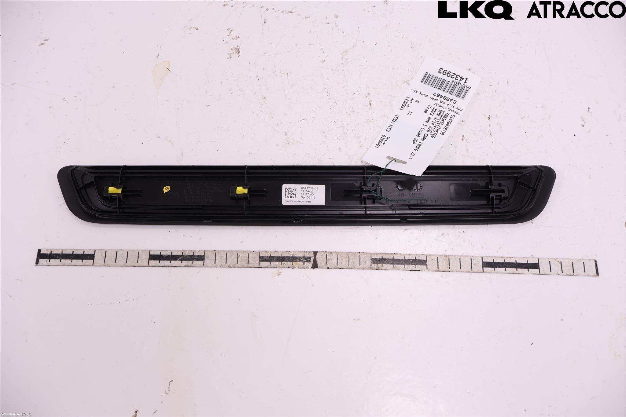 BMW 4/i4 G26 GRAN COUPÉ 21- Inr Tröskel-Insteg