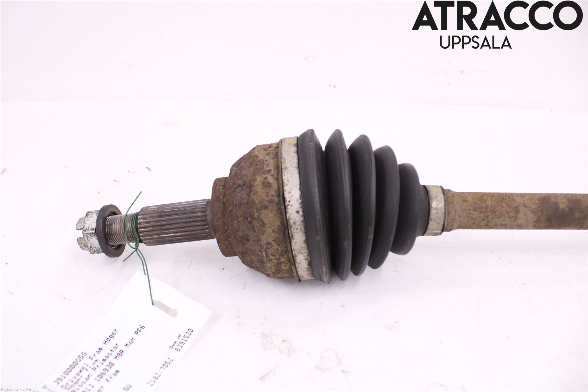 Nissan PRIMASTAR Drivaxel Fram Höger