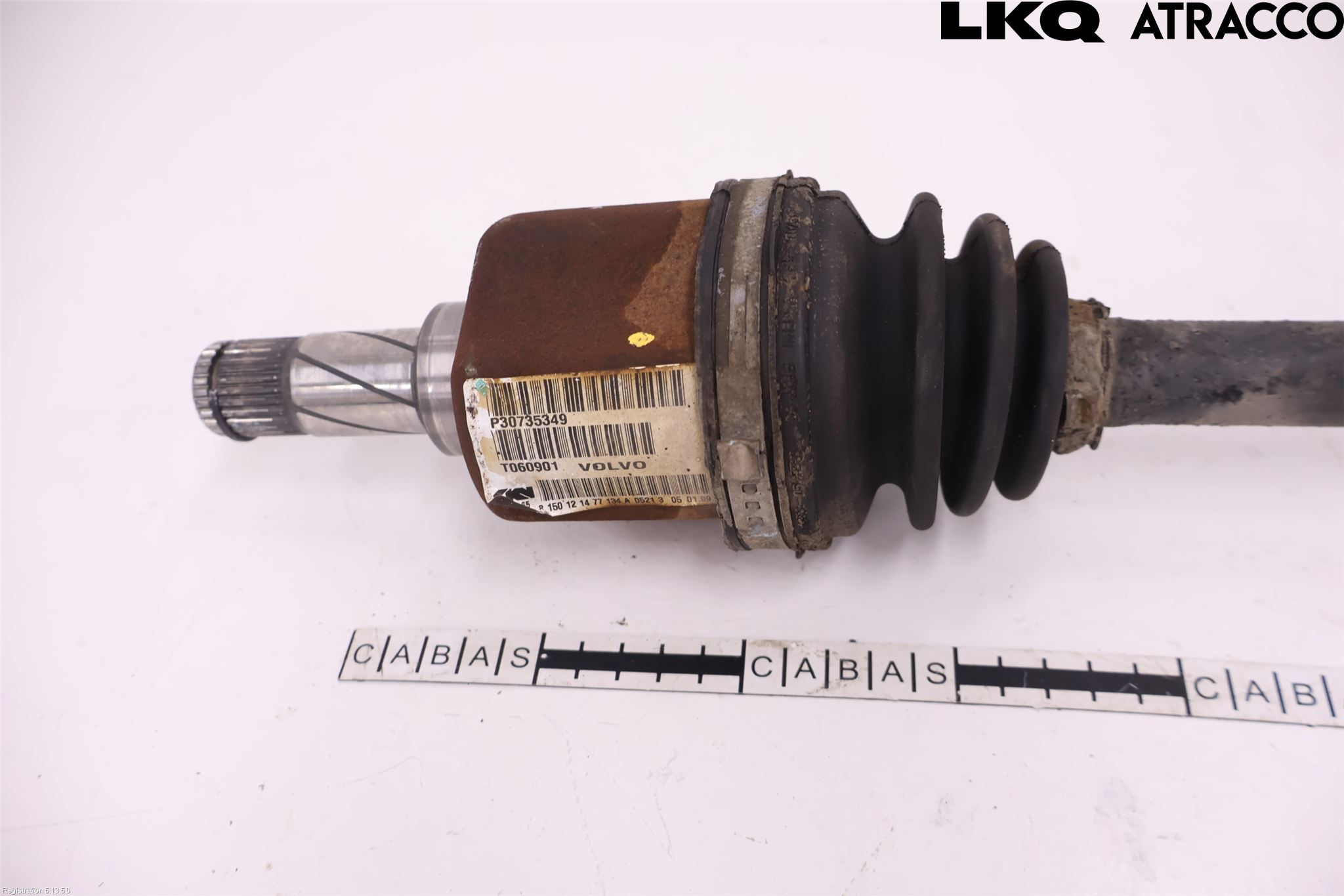 Volvo S60 05-10 Drivaxel Fram Vänster