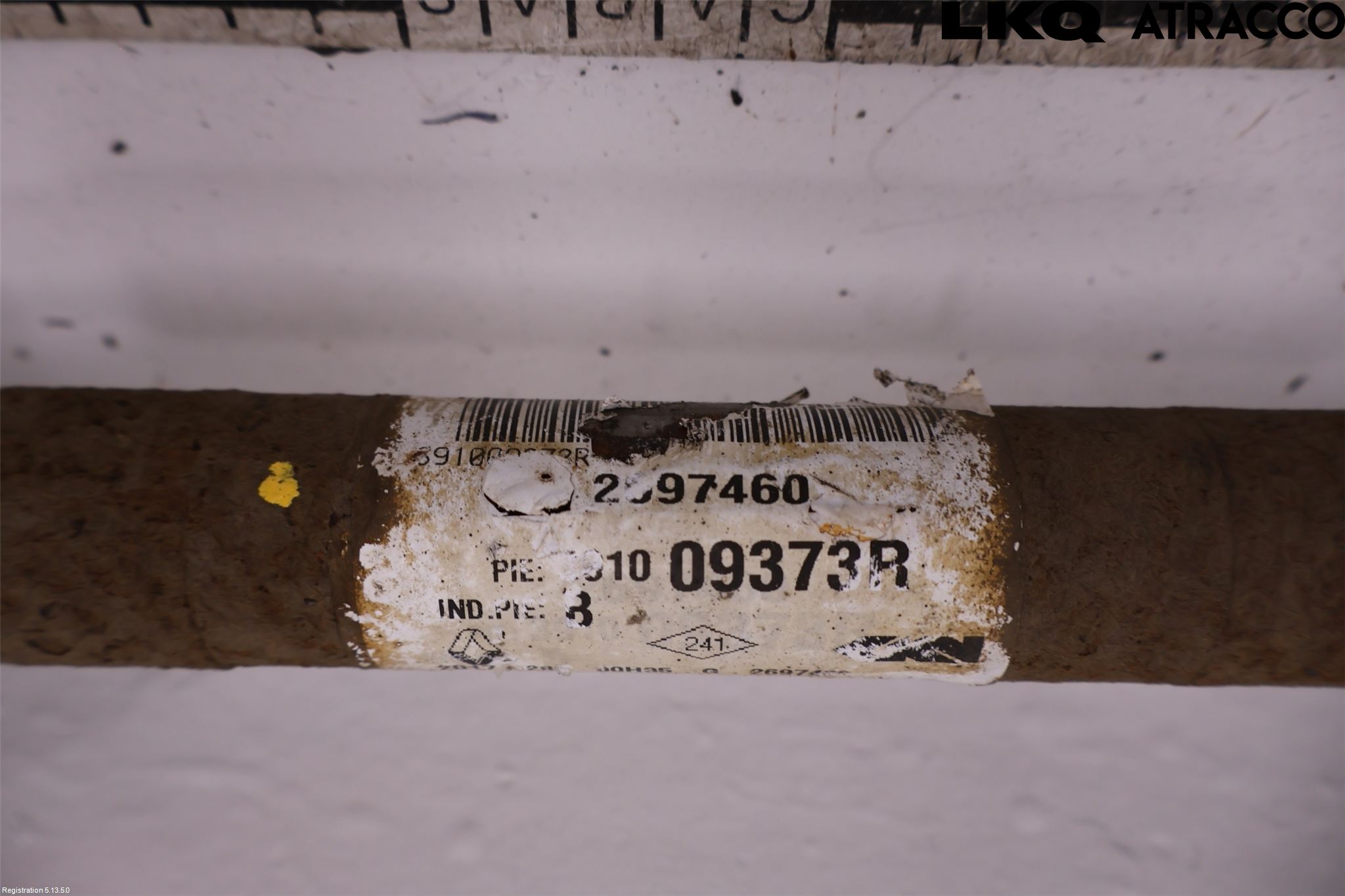 Renault MEGANE IV 16-23 Drivaxel Fram Höger