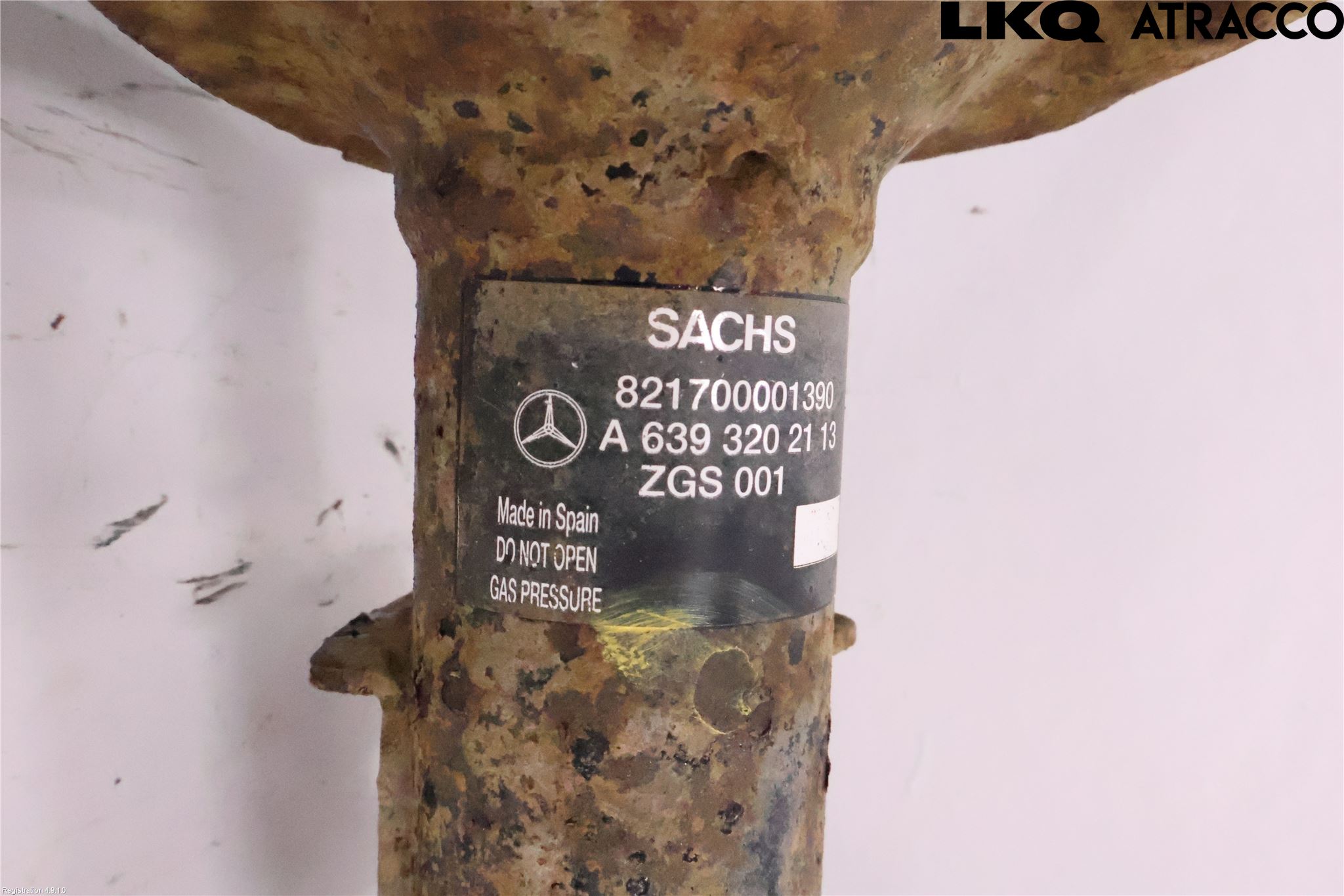 Mercedes-Benz MB VITO/VIANO (W639) 04-14 Fjäderben Fram Höger