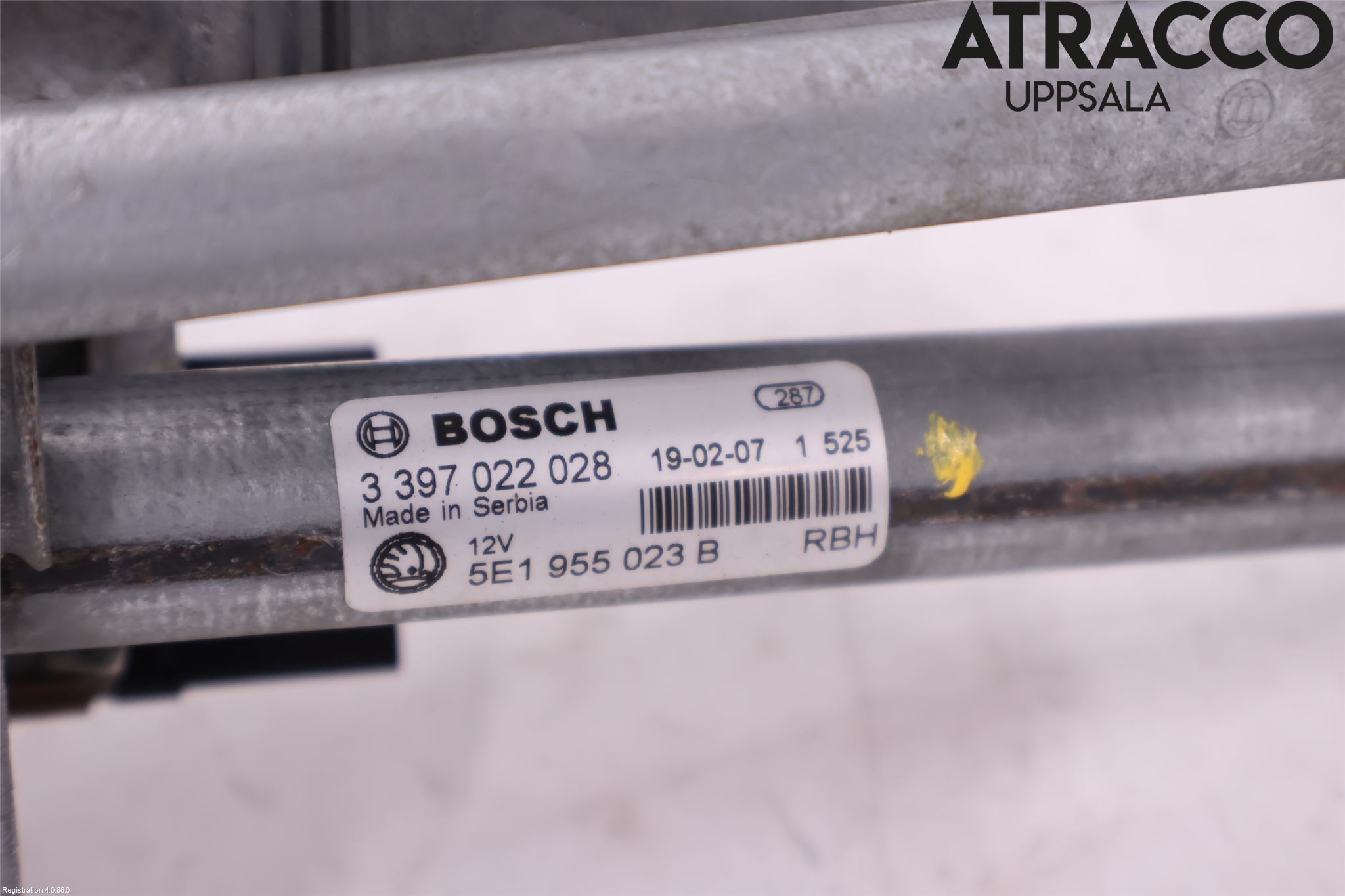 Skoda OCTAVIA (5E) 13-20 Torkarmotor Vindruta