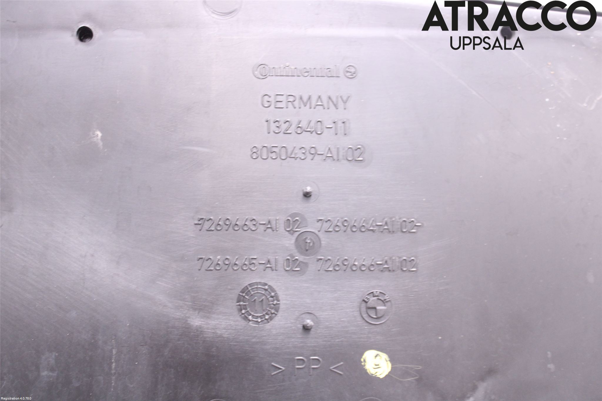 BMW 5 F10/F11/F18 09-17 Spolartank Vindruta-Strål