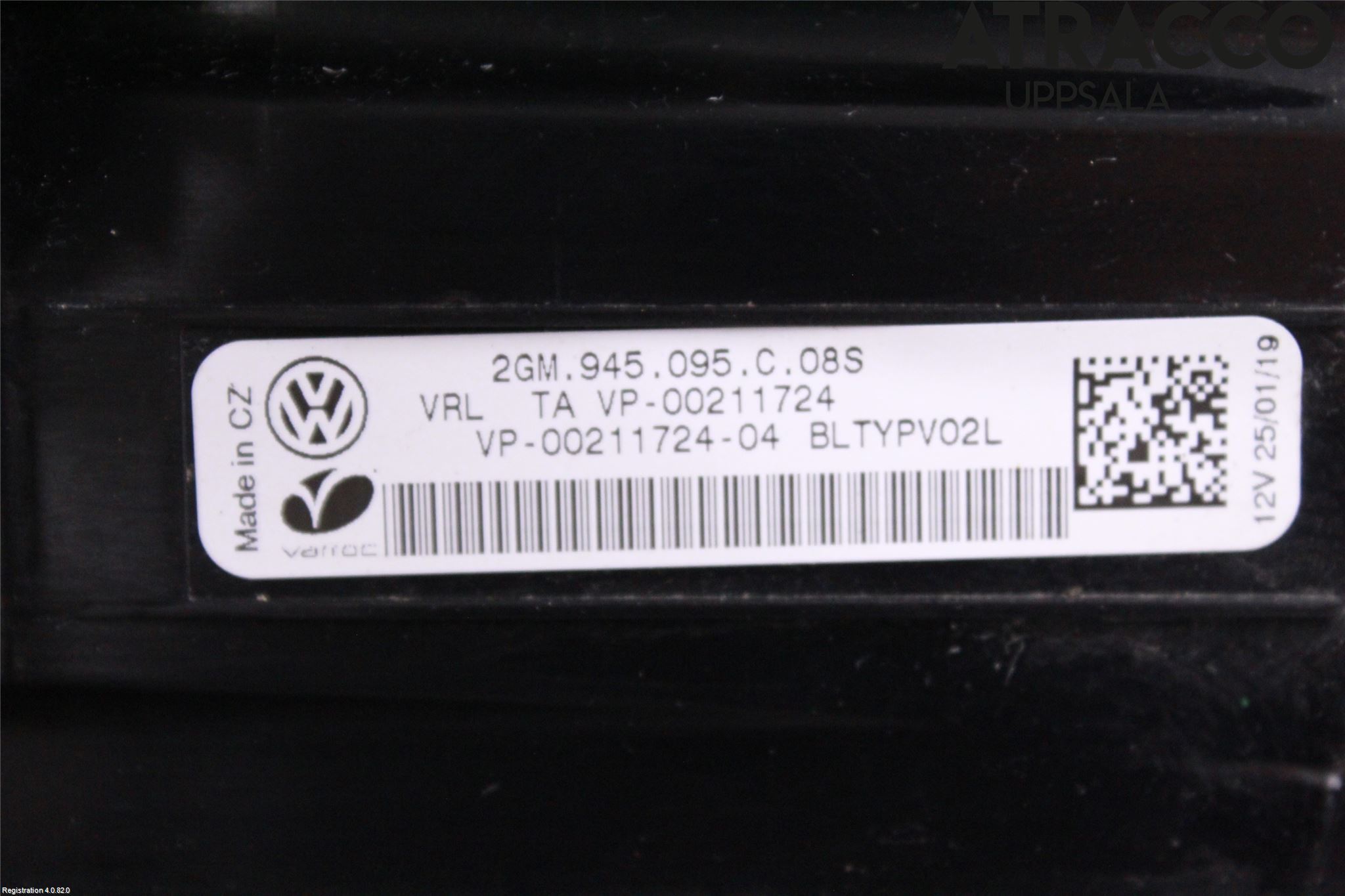 Volkswagen VW T-CROSS 19- Bakljus Vänster