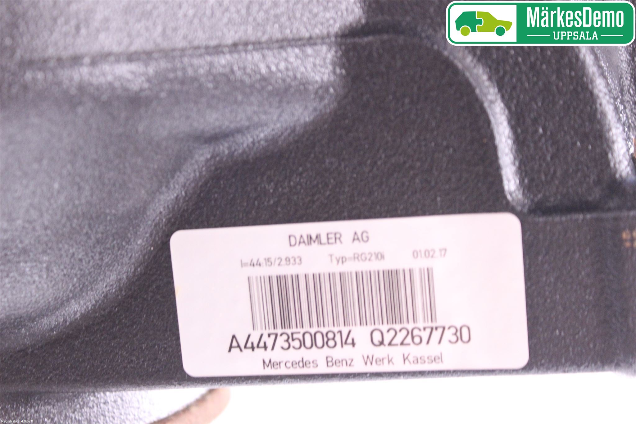 Mercedes-Benz MB VITO/V-KLASS (W640,W447,W448) 14- Bakväxel-Diff