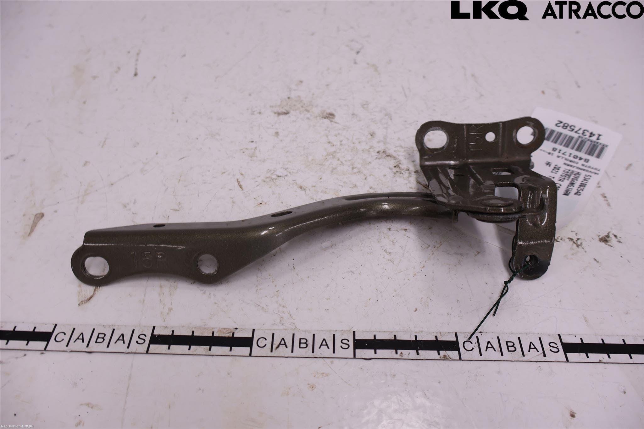 Toyota COROLLA 19- Huvgångjärn