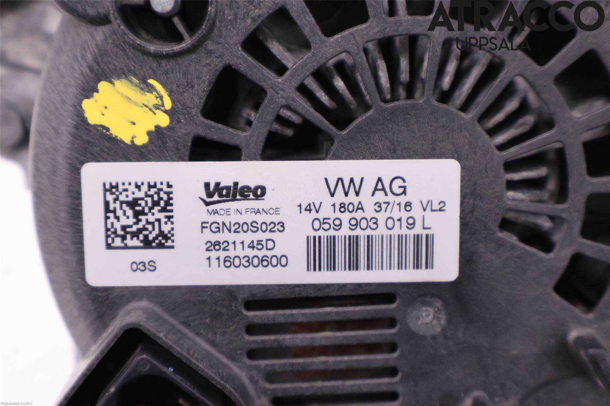 Porsche MACAN/EV 14- Generator