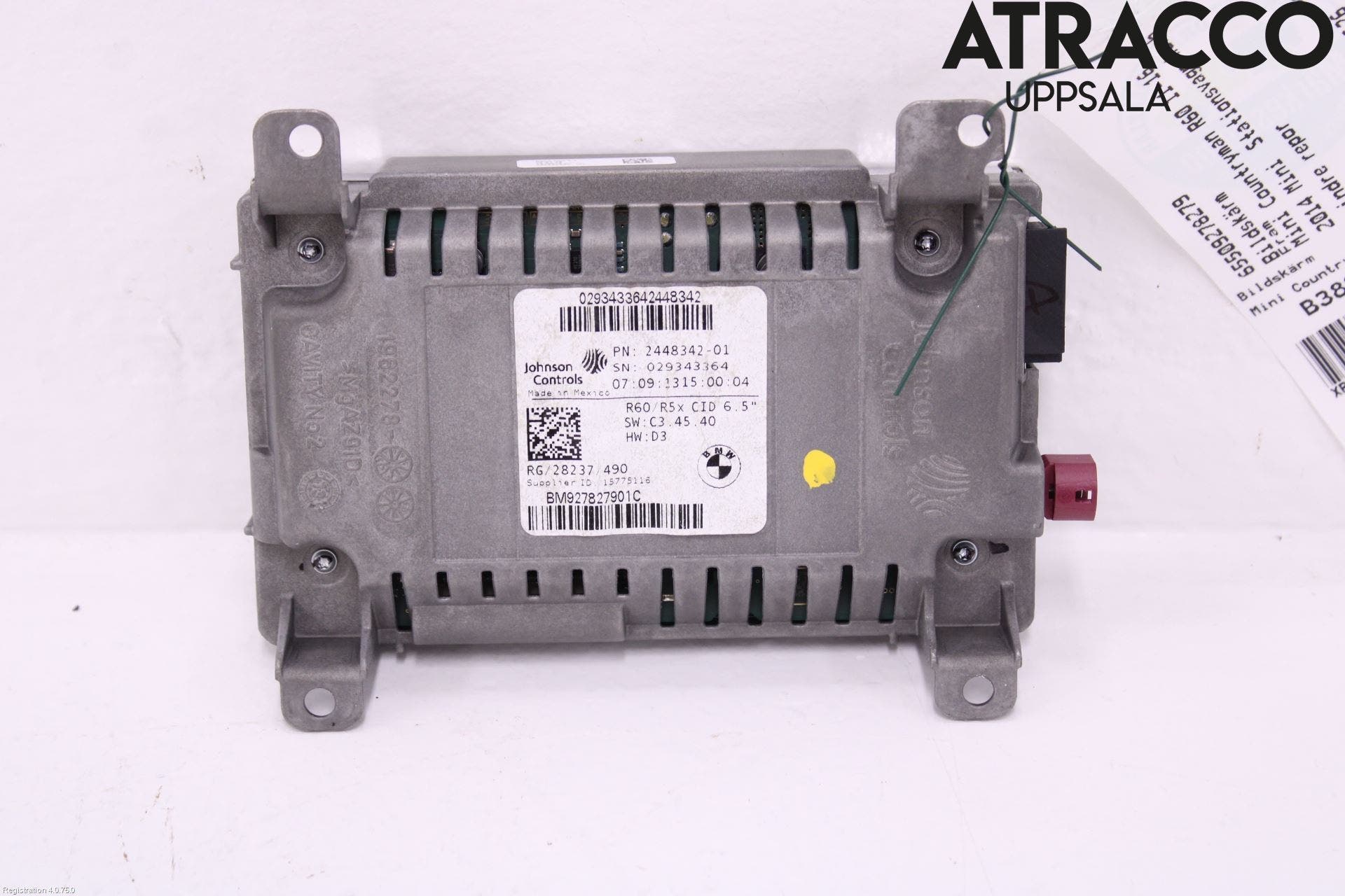 Mini COUNTRYMAN R60 11-16 Bildskärm