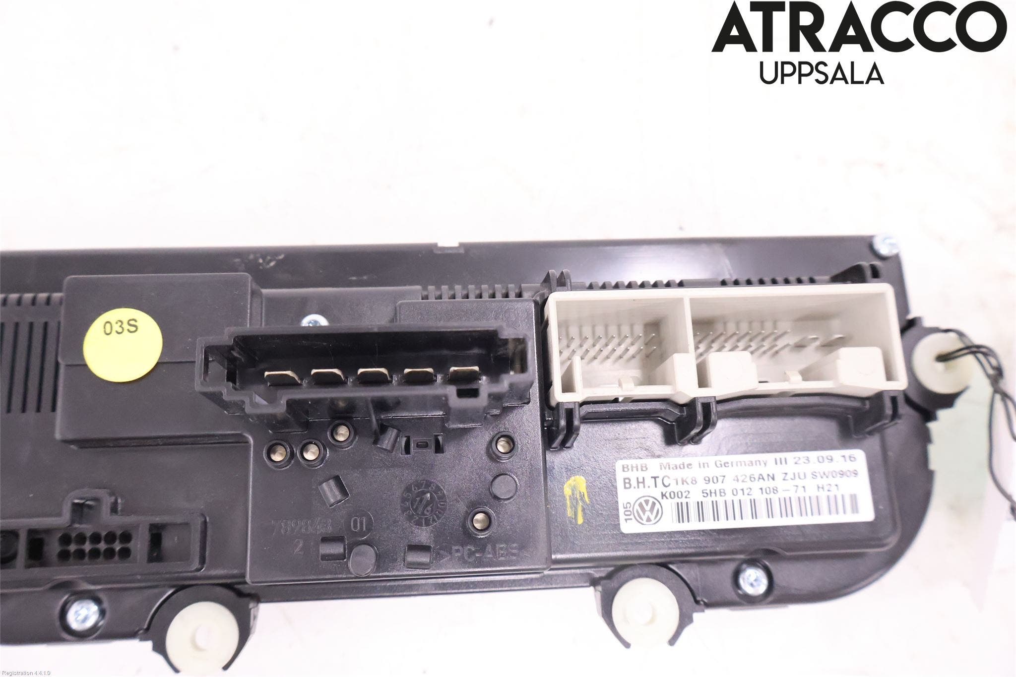 Volkswagen VW CADDY 16-20 Ac Styrenhet Ac Manöveren