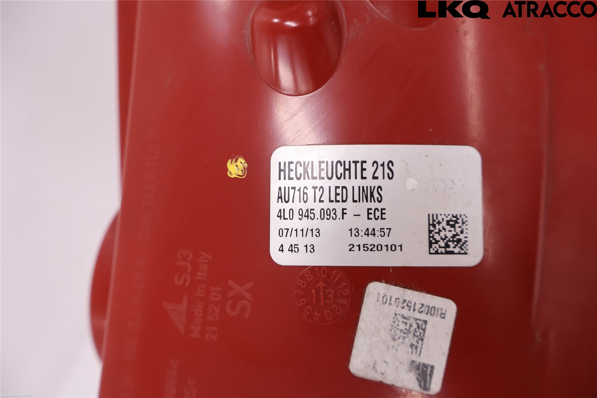 Audi Q7/SQ7 Bakljus Vänster