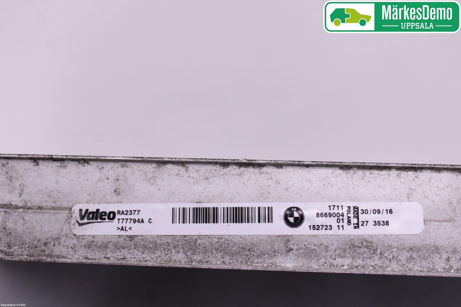 BMW 5 F10/F11/F18 09-17 Kylare Aut