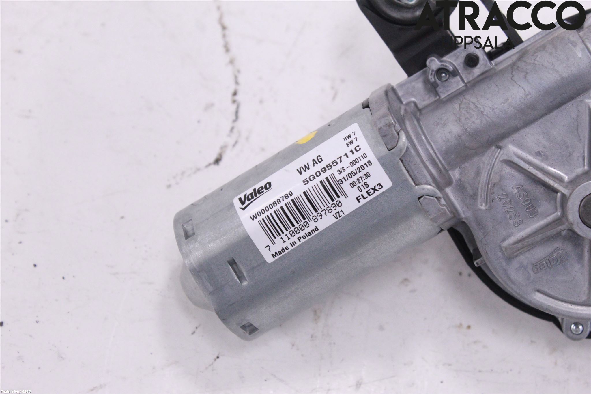 Volkswagen VW PASSAT 15-19 Torkarmotor Baklucka