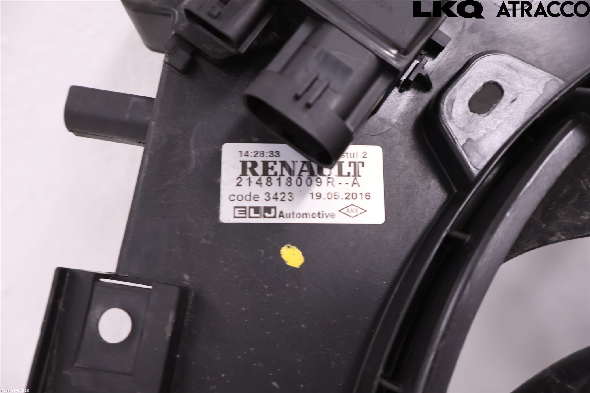 Renault CAPTUR 13-19 Kylfläkt El