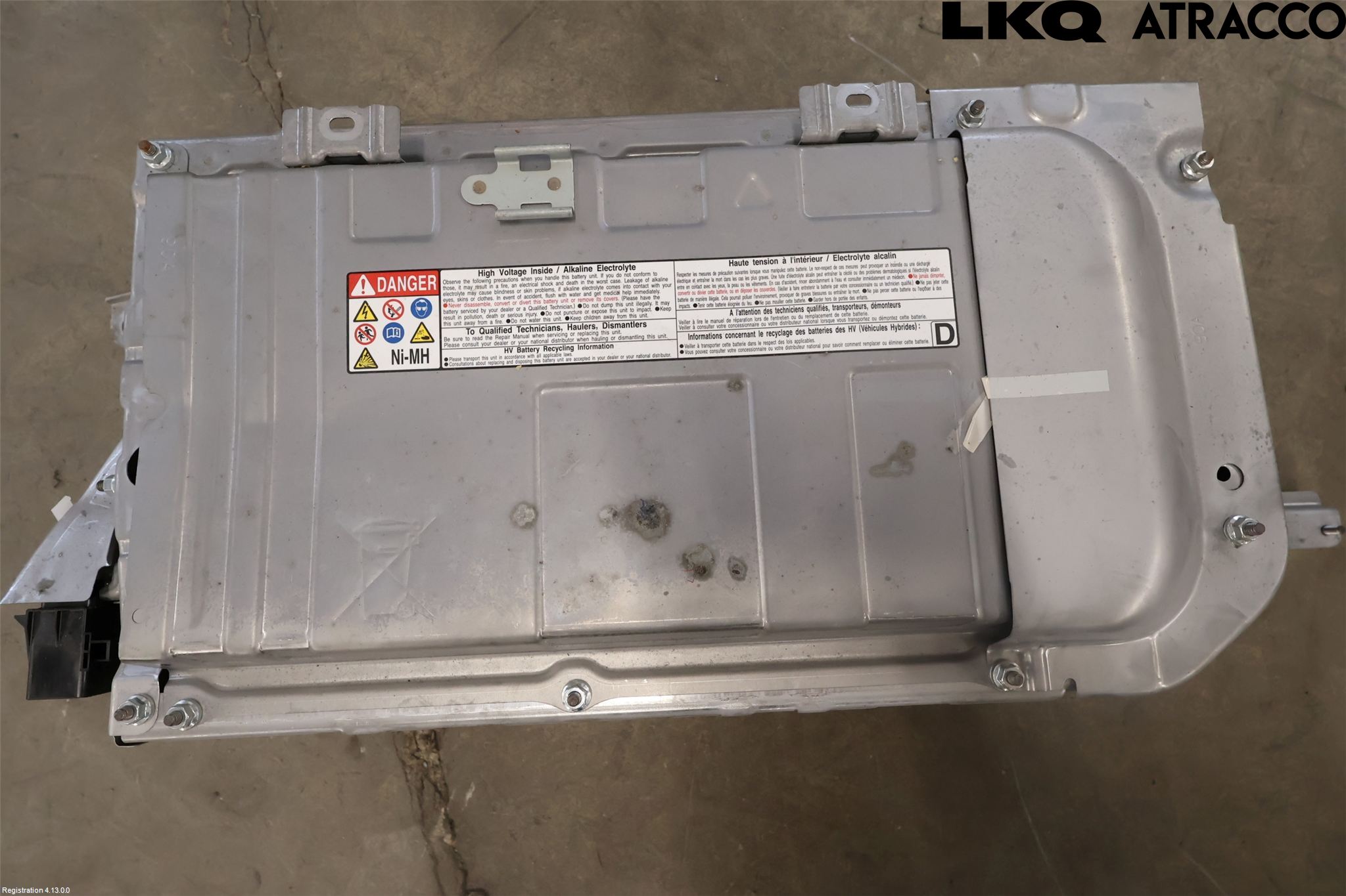 Toyota YARIS XP130 15-20 Batteri Högspänning