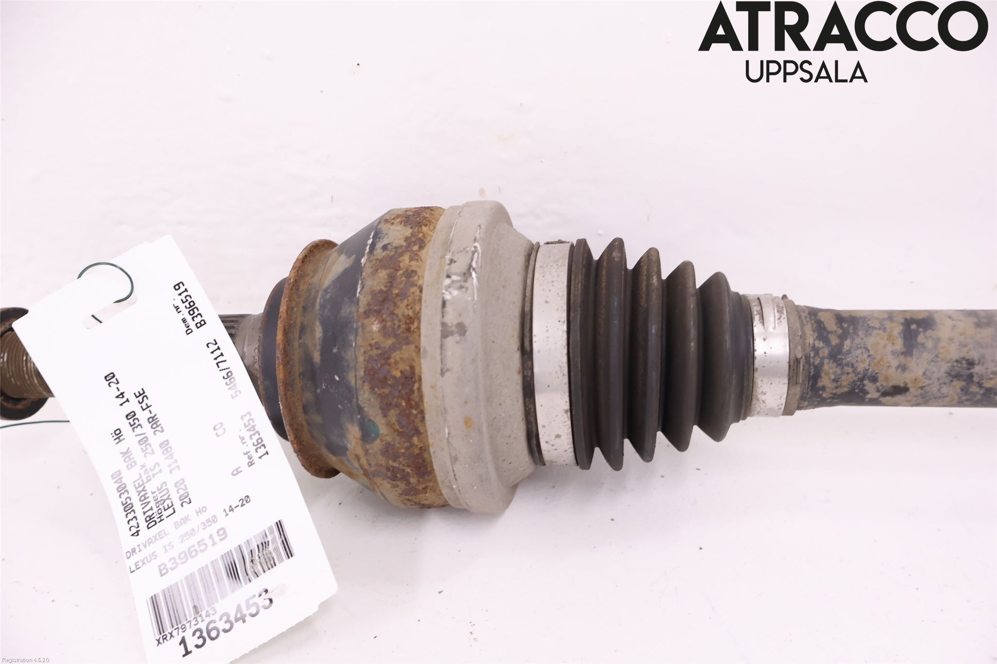 Lexus IS 250/350 14-20 Drivaxel Bak Höger