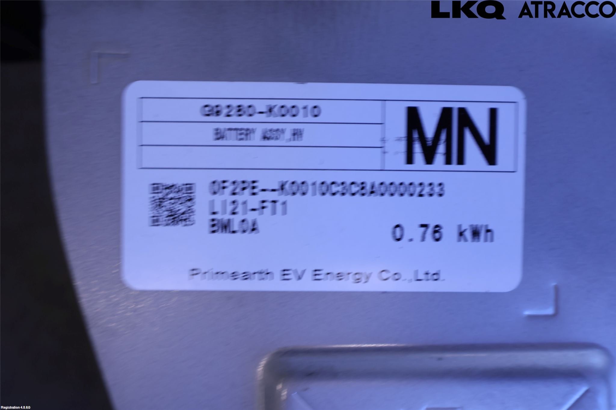 Toyota YARIS CROSS XP21 21- Batteri Högspänning