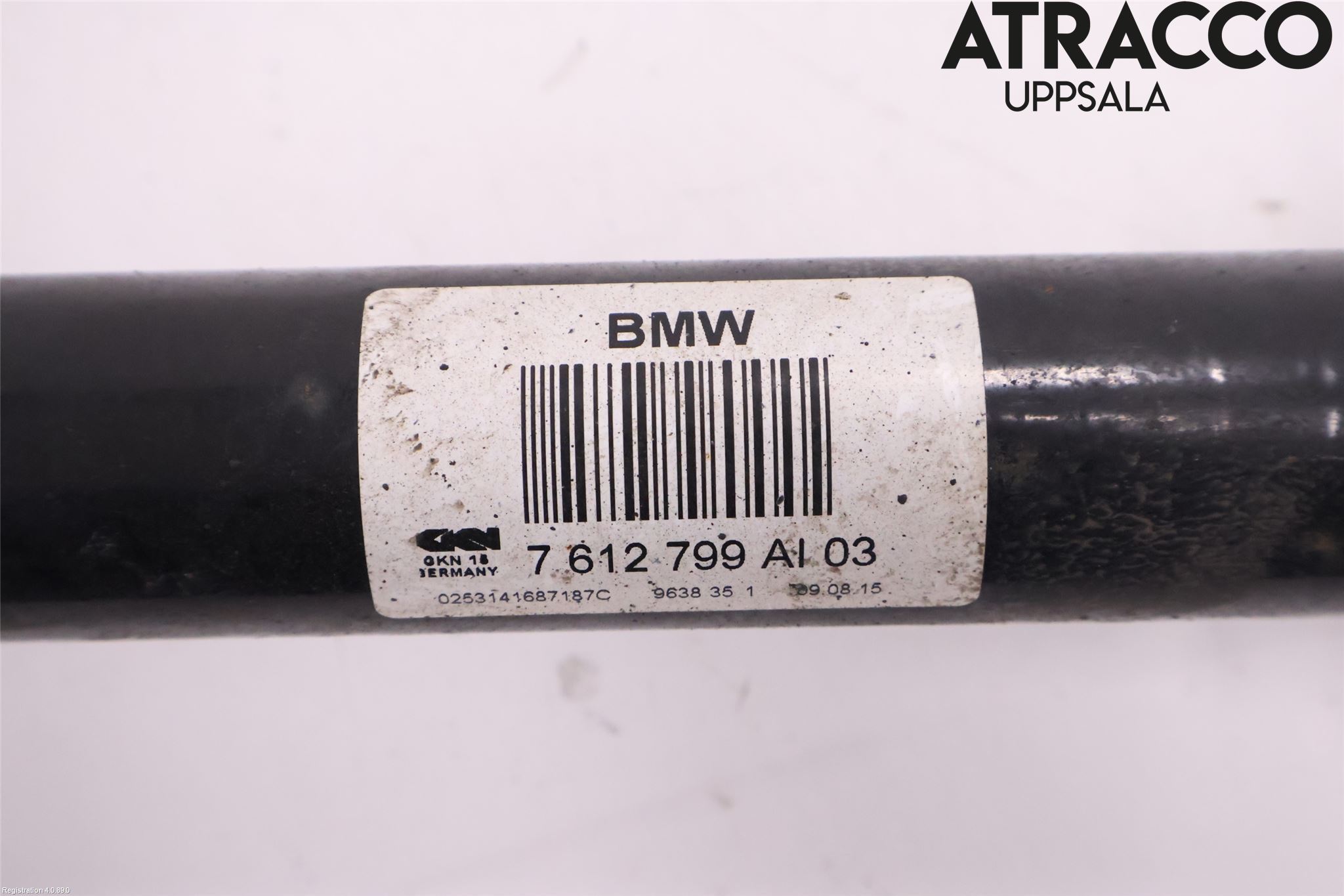 BMW X4 F26 14-18 Drivaxel Bak Vänster