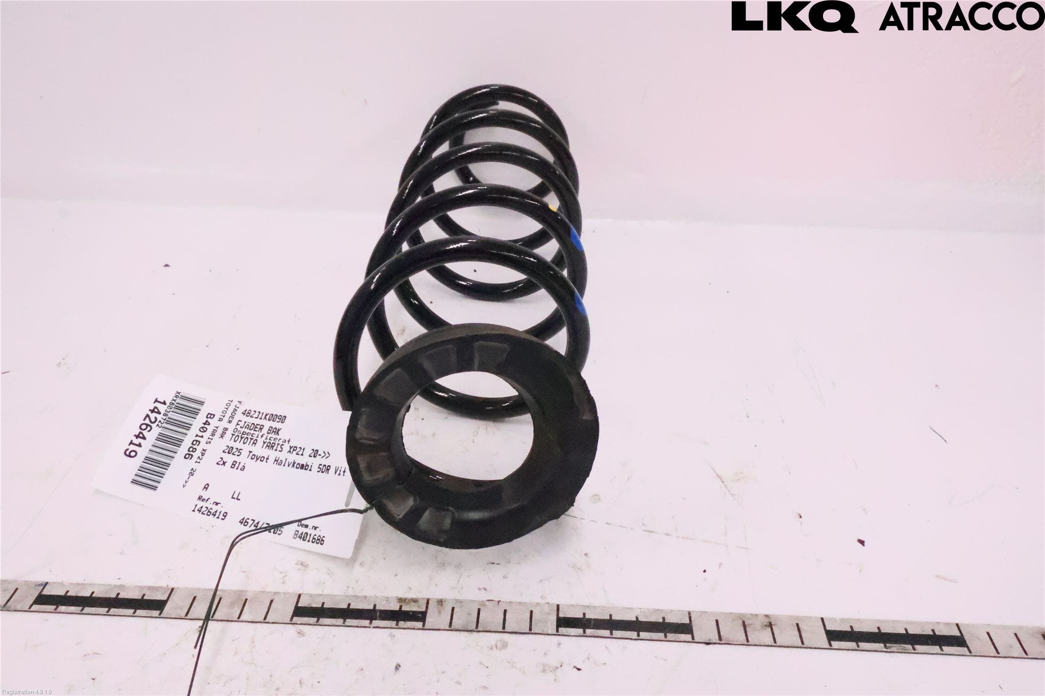 Toyota YARIS XP21 20- Fjäder Bak