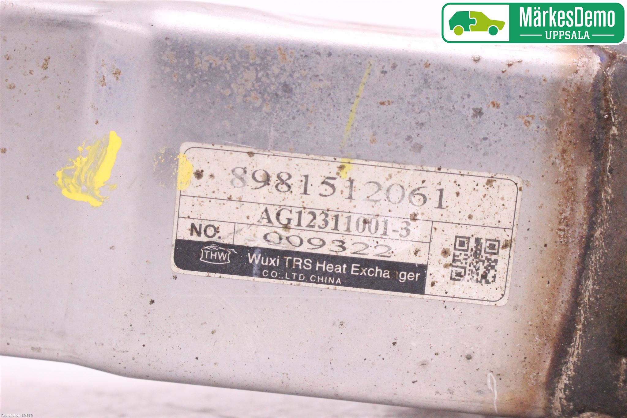 Isuzu D-MAX Avgaskylare