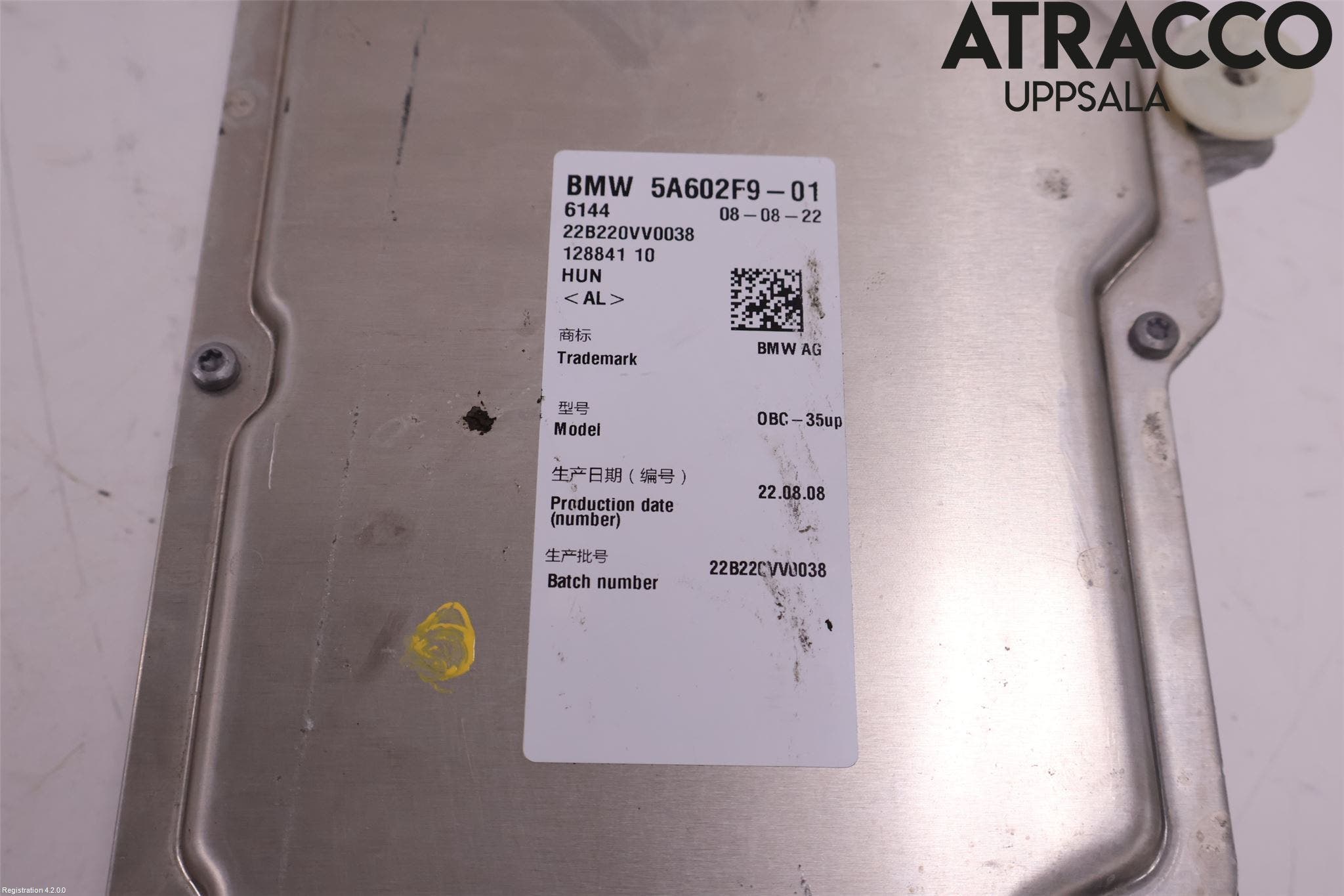 BMW 3 G20/G21/G80/G81 19- Batteriladdare Högspänning