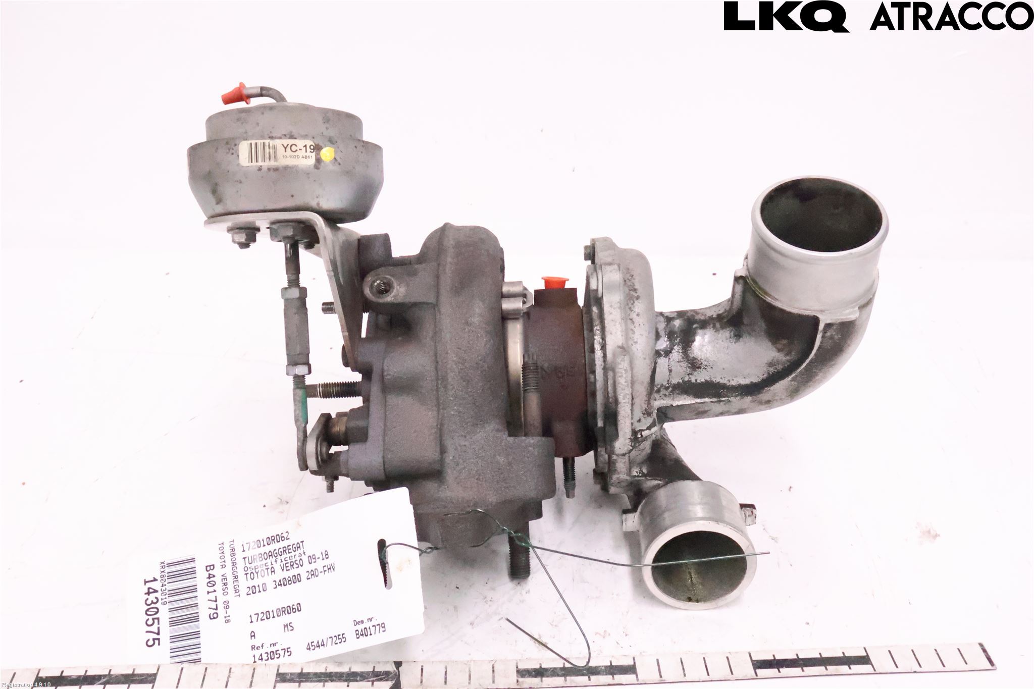 Toyota VERSO 09-18 Turboaggregat