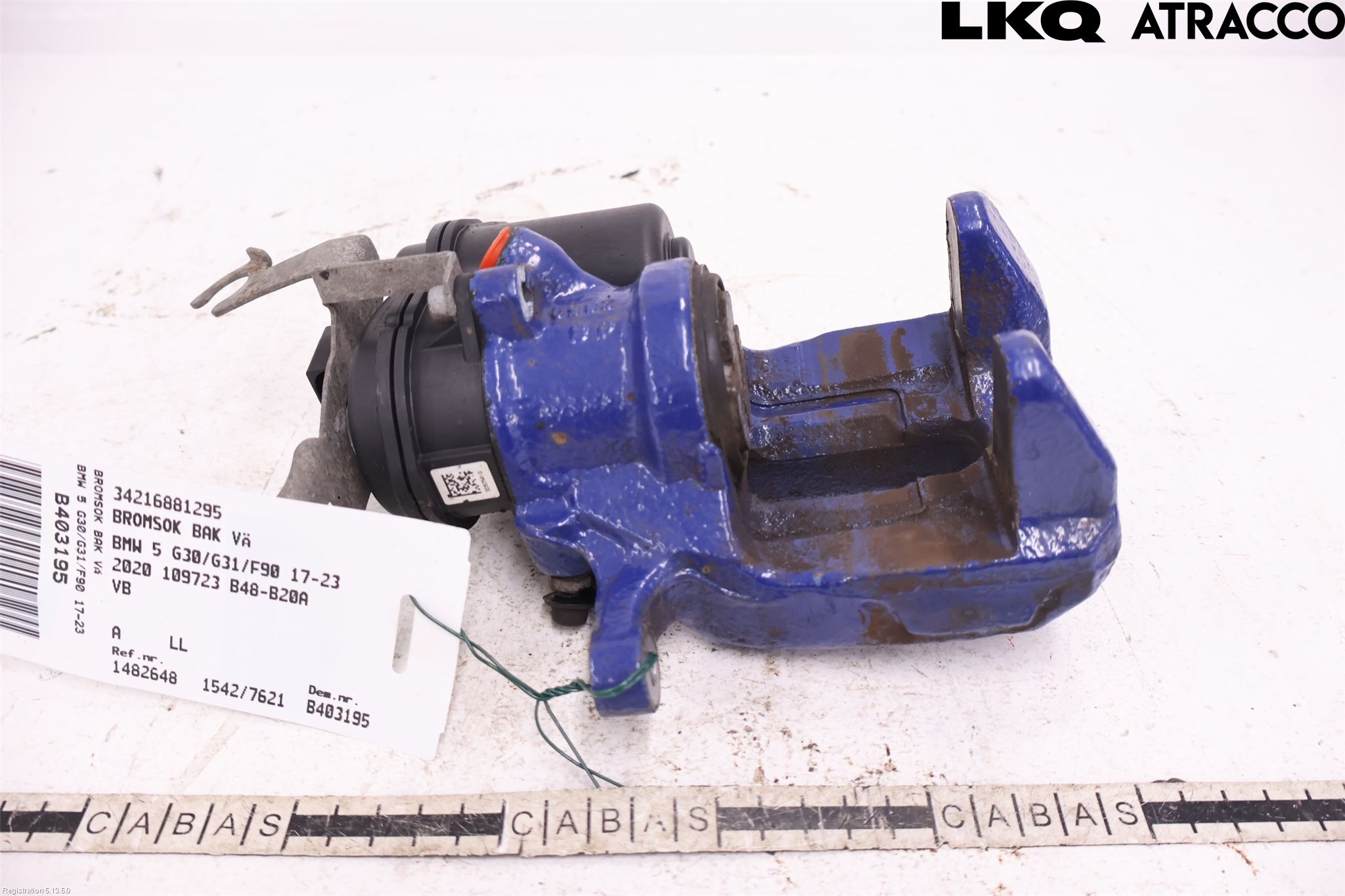 BMW 5 G30/G31/F90 17-23 Bromsok Bak Vänster